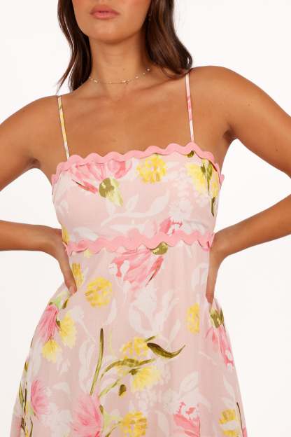 Layla Maxi Dress - Acacia Blossom-Sunny Prom