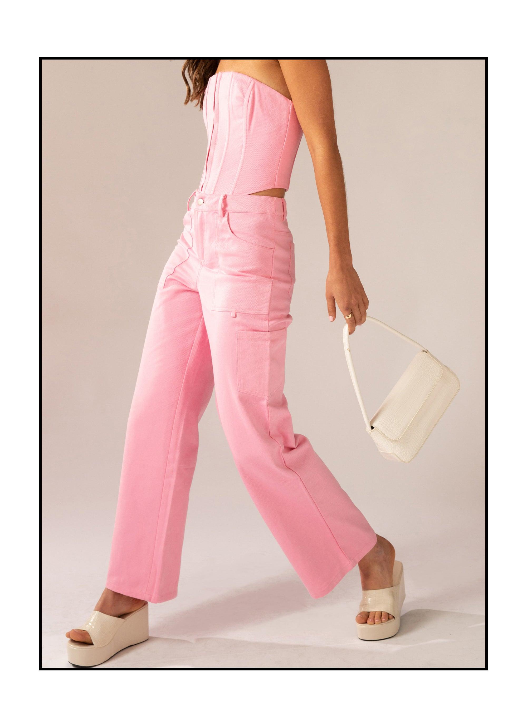 Arya Low Rise Pants - Blossom-Sunny Prom. All rights reserved.