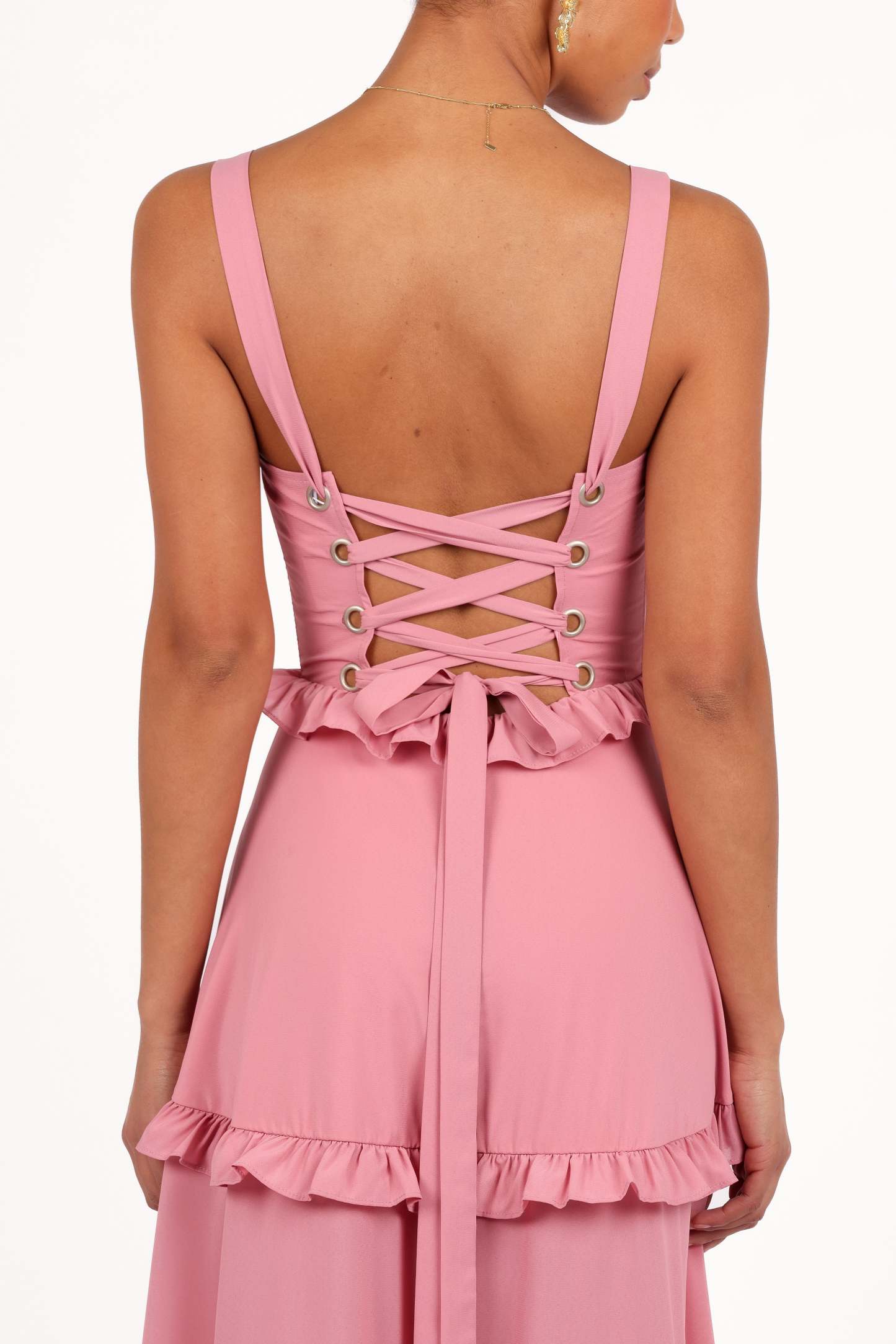 Lillee Tiered Maxi Dress - Mauve-Sunny Prom