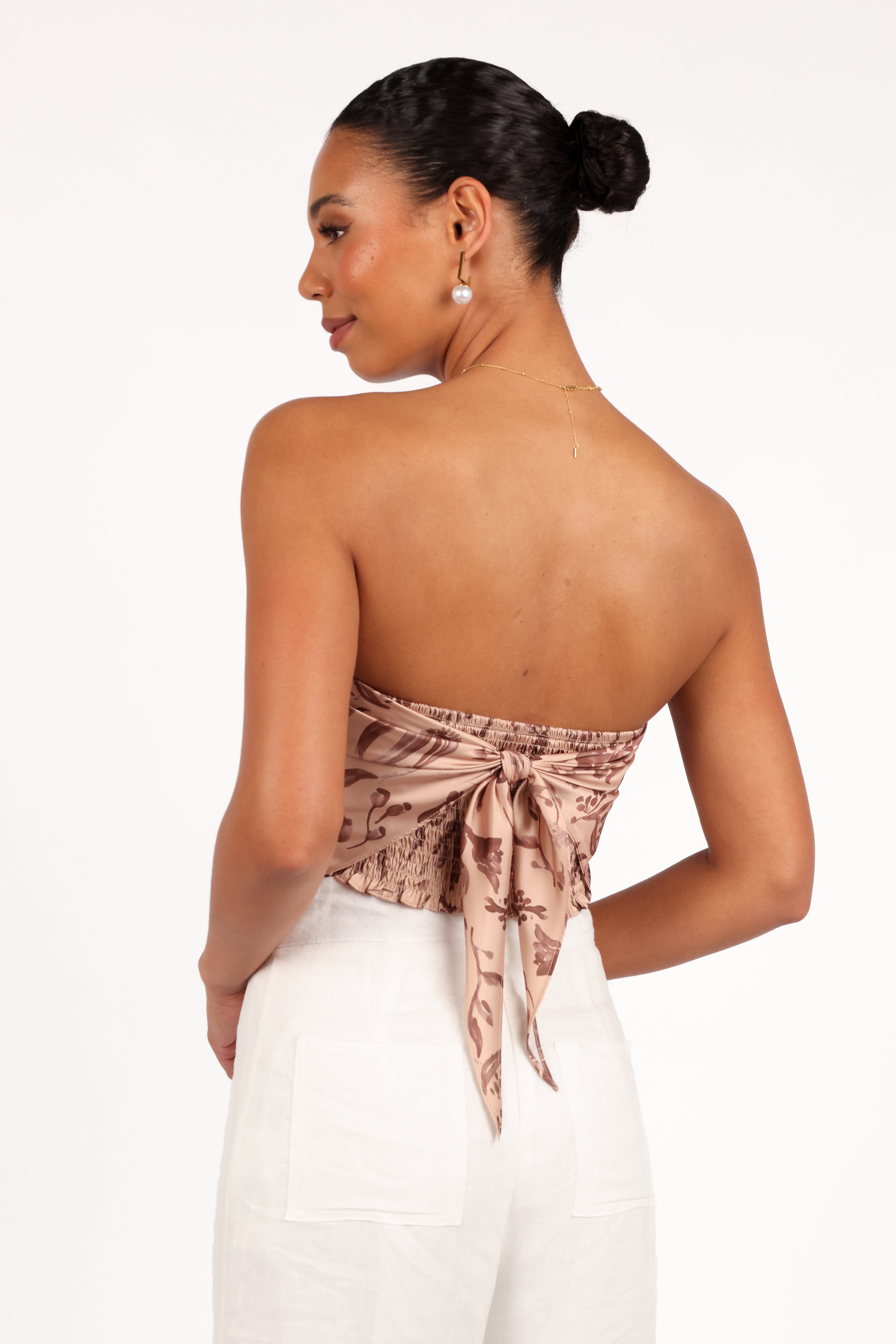 Lourdes Top - Wild Orchid-Sunny Prom