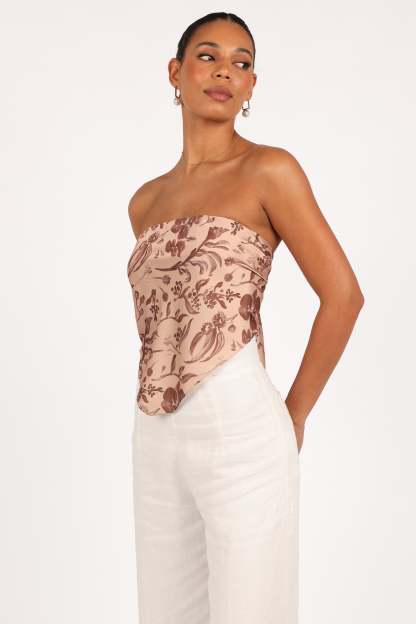 Lourdes Top - Wild Orchid-Sunny Prom