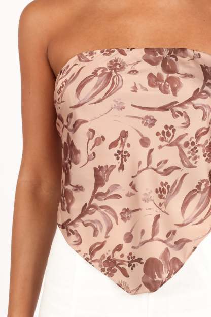 Lourdes Top - Wild Orchid-Sunny Prom