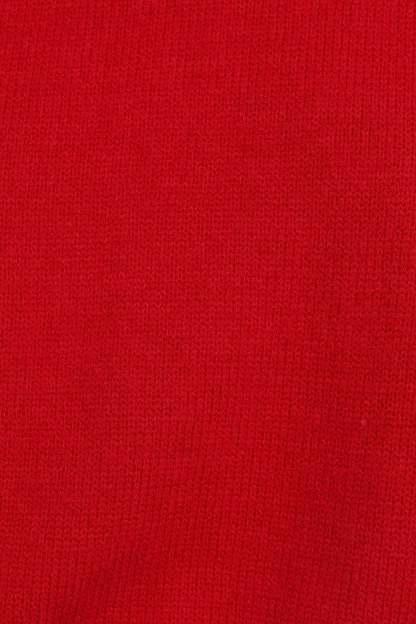 Luda Mockneck Knit Sweater - Red-Sunny Prom