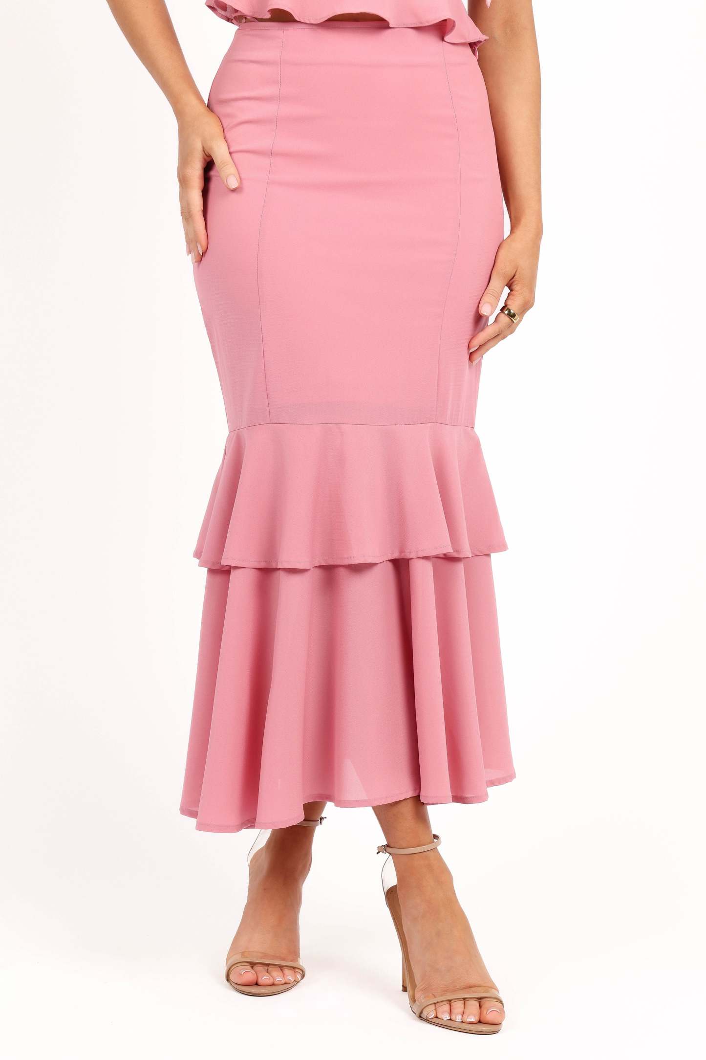 Luna Two Piece Set - Mauve-Sunny Prom