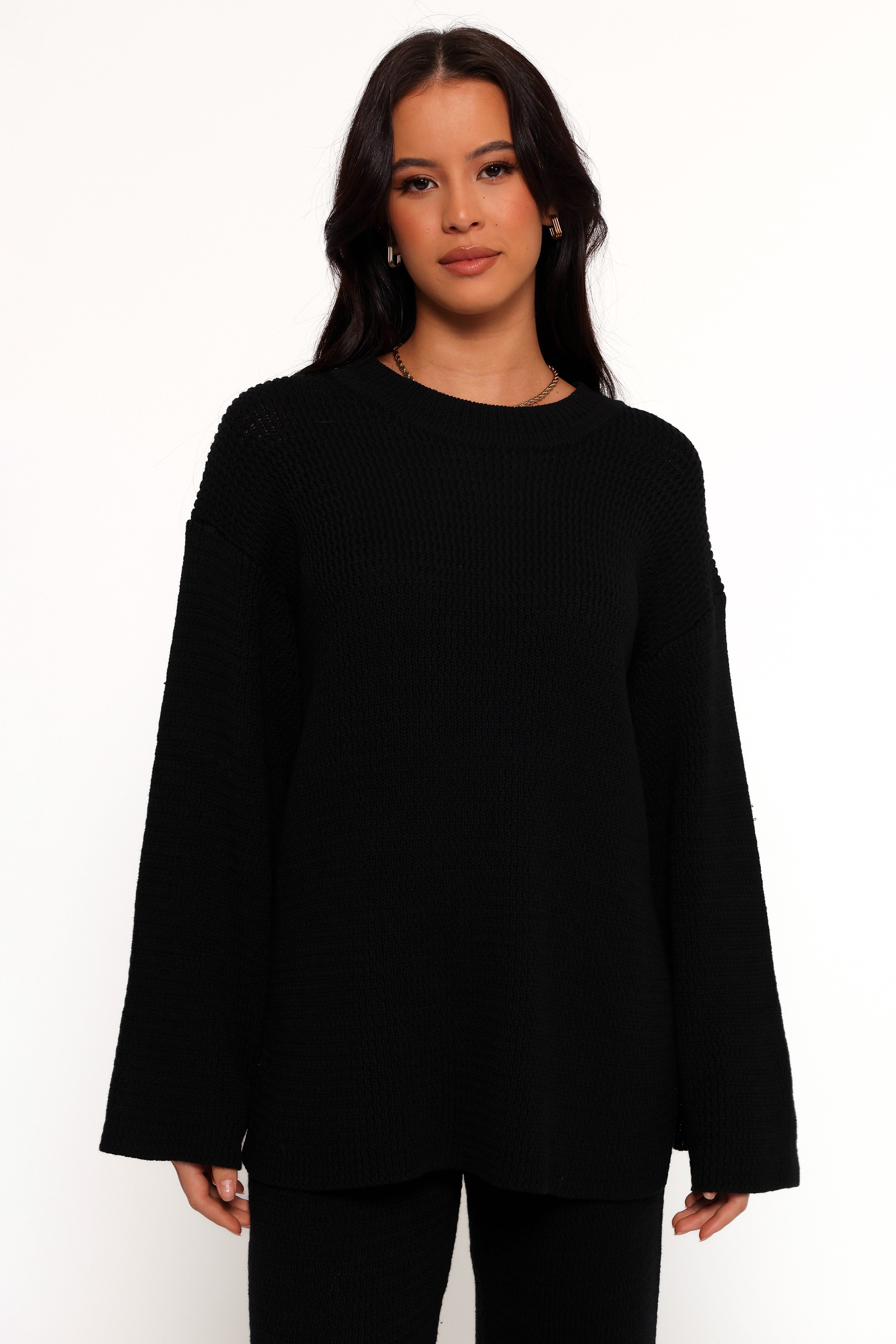 Mckinley Sweater - Black-Sunny Prom