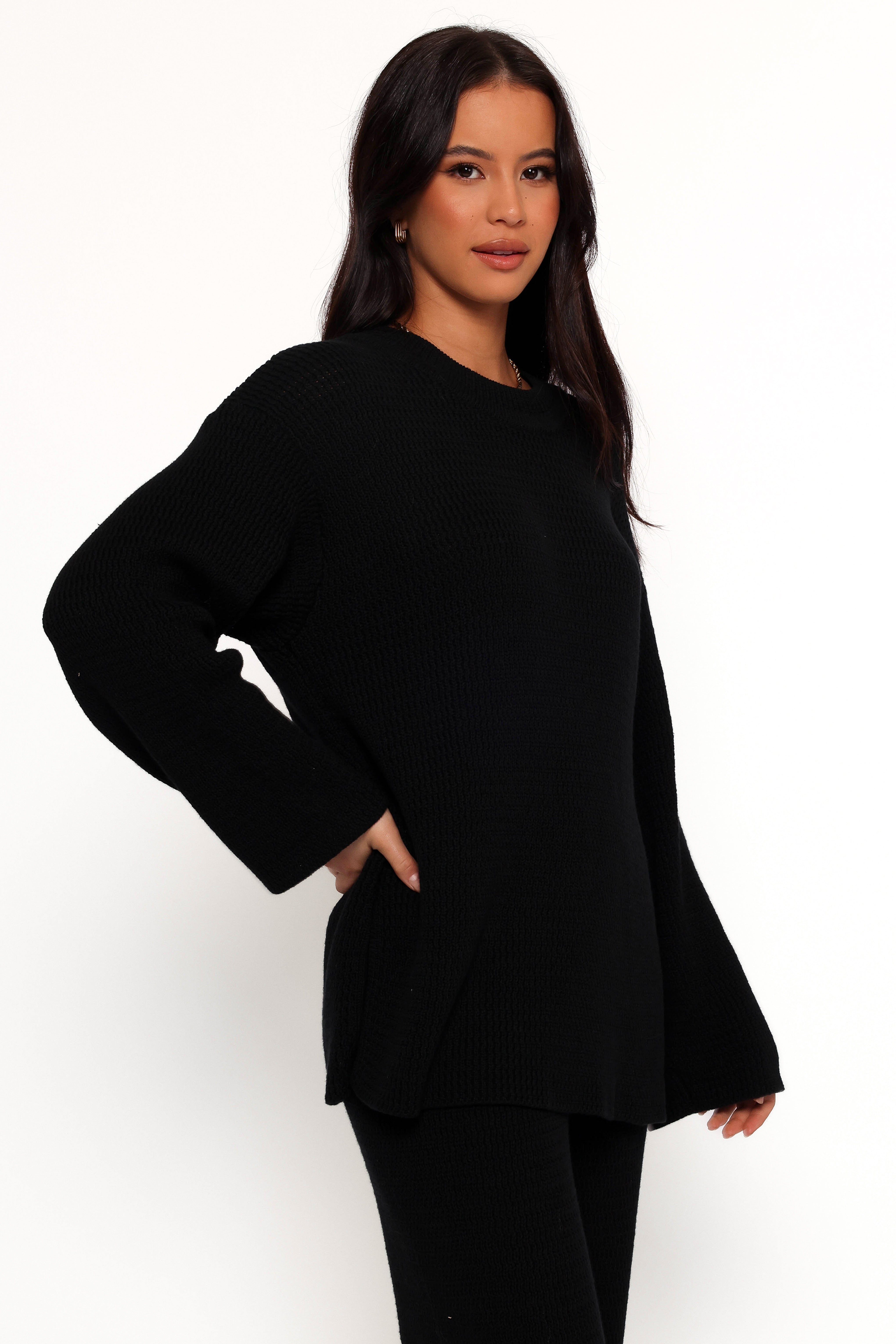 Mckinley Sweater - Black-Sunny Prom