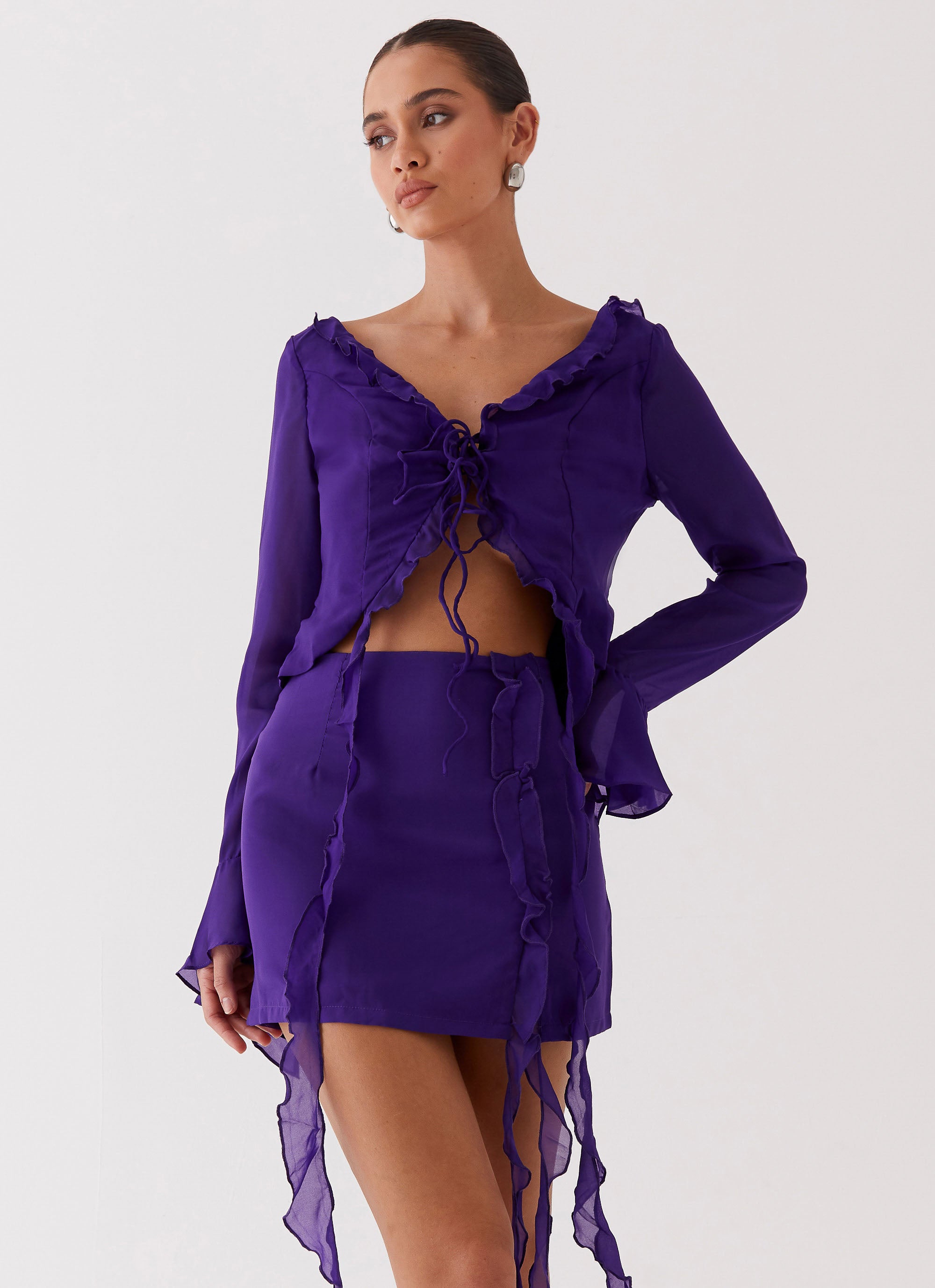 My Favourite Part Mini Skirt - Violet-Sunny Prom. All rights reserved.