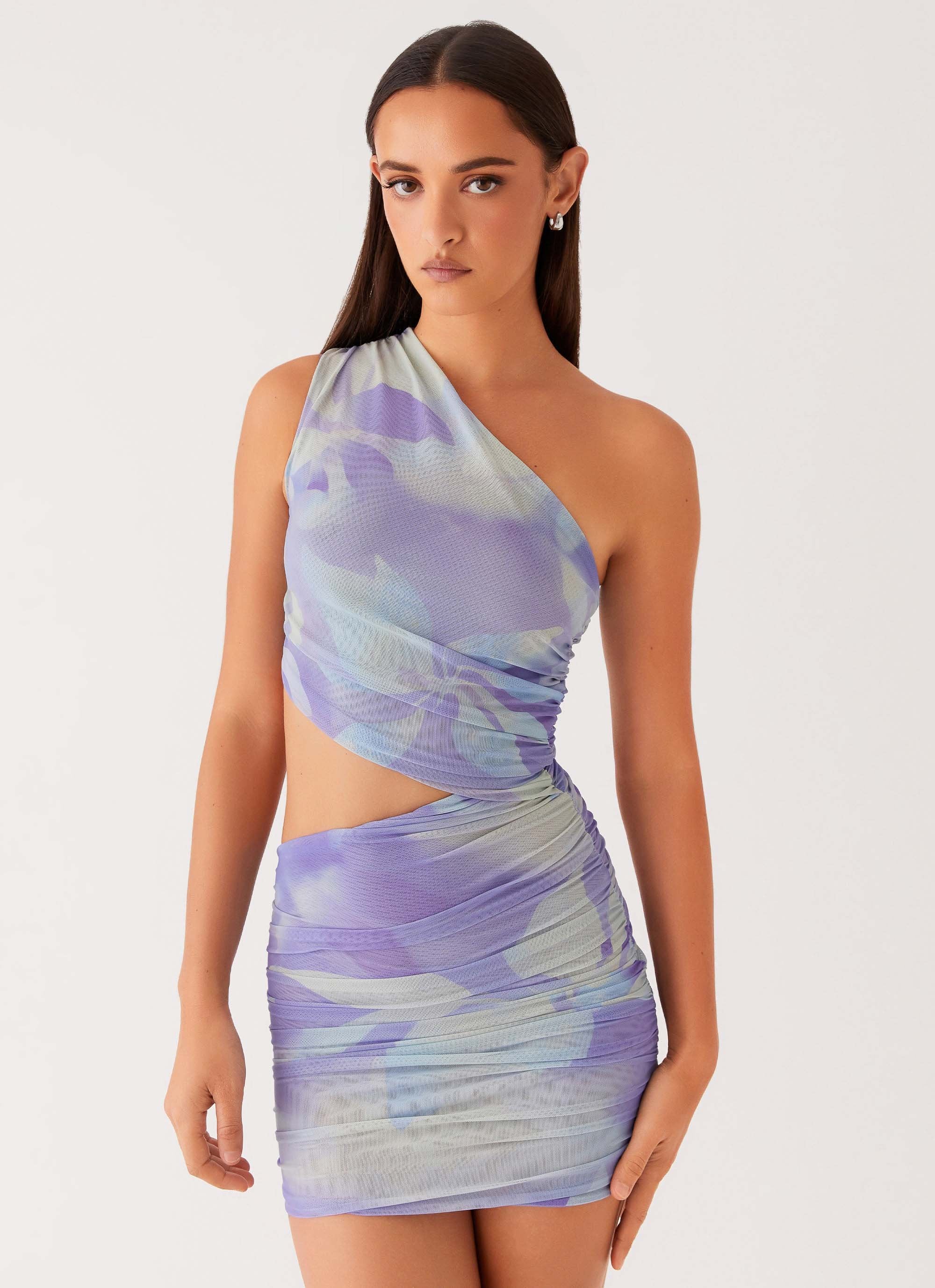 Addie Mini Dress - Purple Rain-Sunny Prom. All rights reserved.
