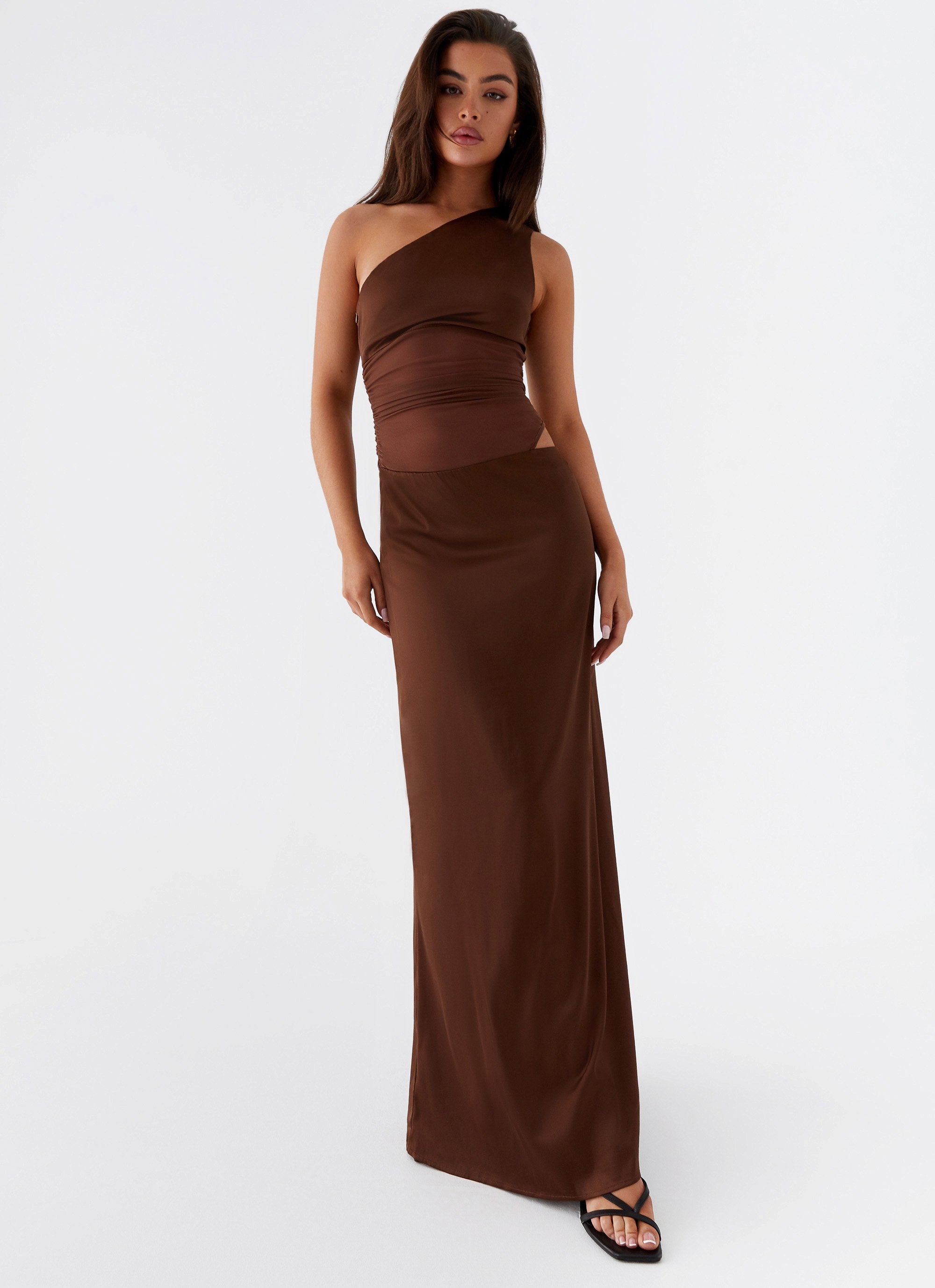 Juliette Maxi Dress - Chocolate-Sunny Prom. All rights reserved.