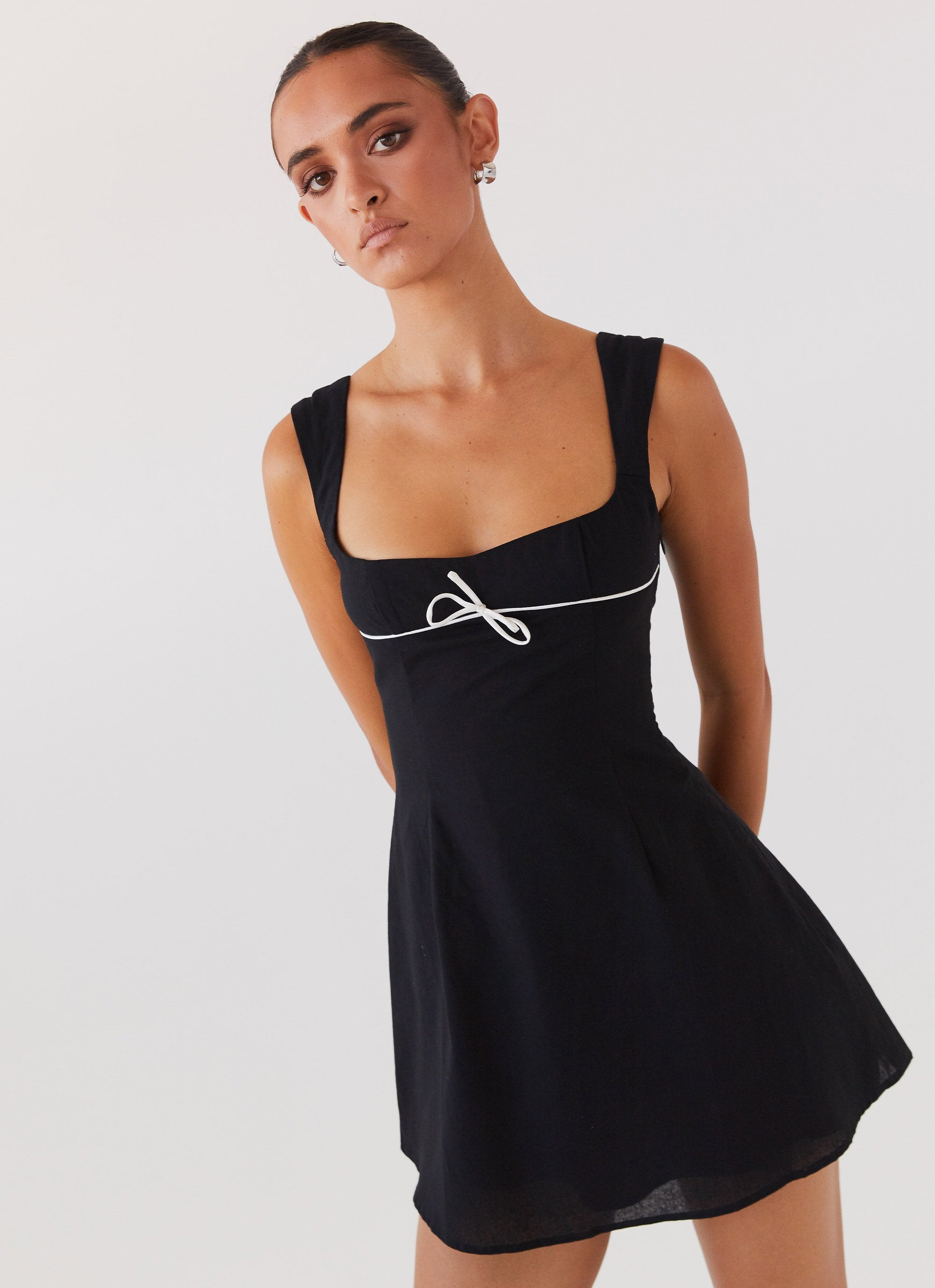 Cadence Mini Dress - Black-Sunny Prom. All rights reserved.