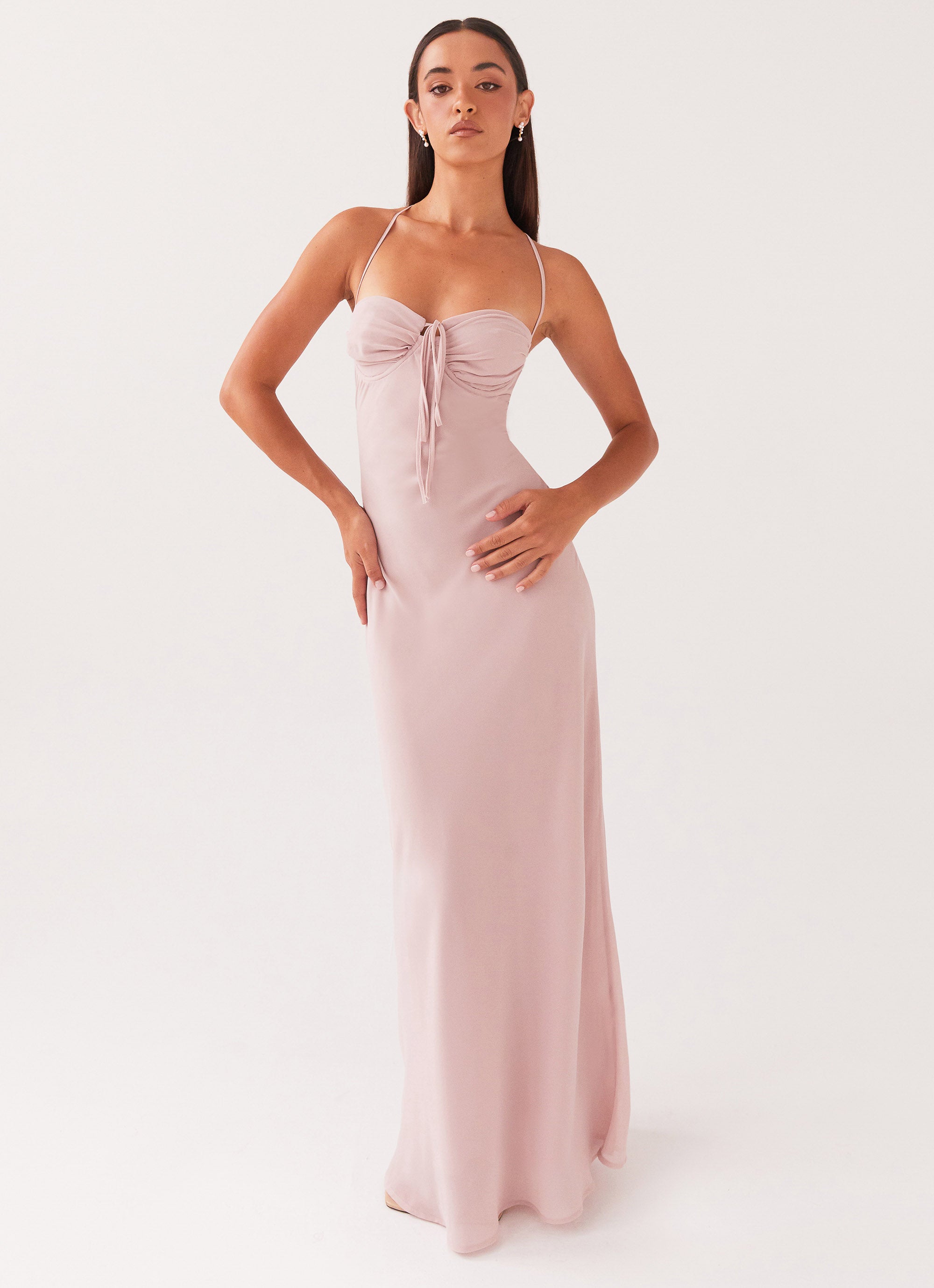 Aveline Maxi Dress - Mauve-Sunny Prom. All rights reserved.