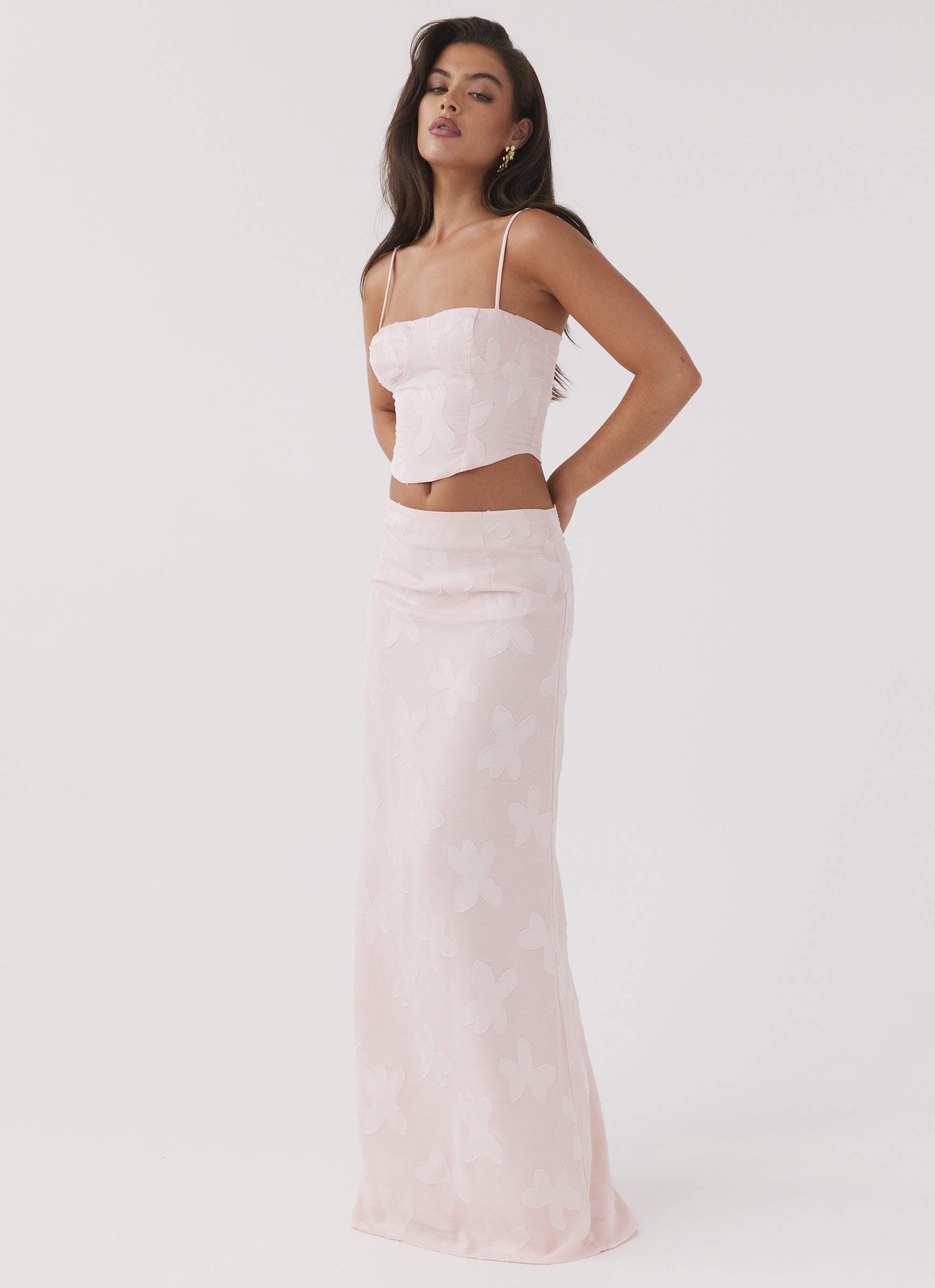 Best Love Maxi Skirt - Pink Petal-Sunny Prom. All rights reserved.