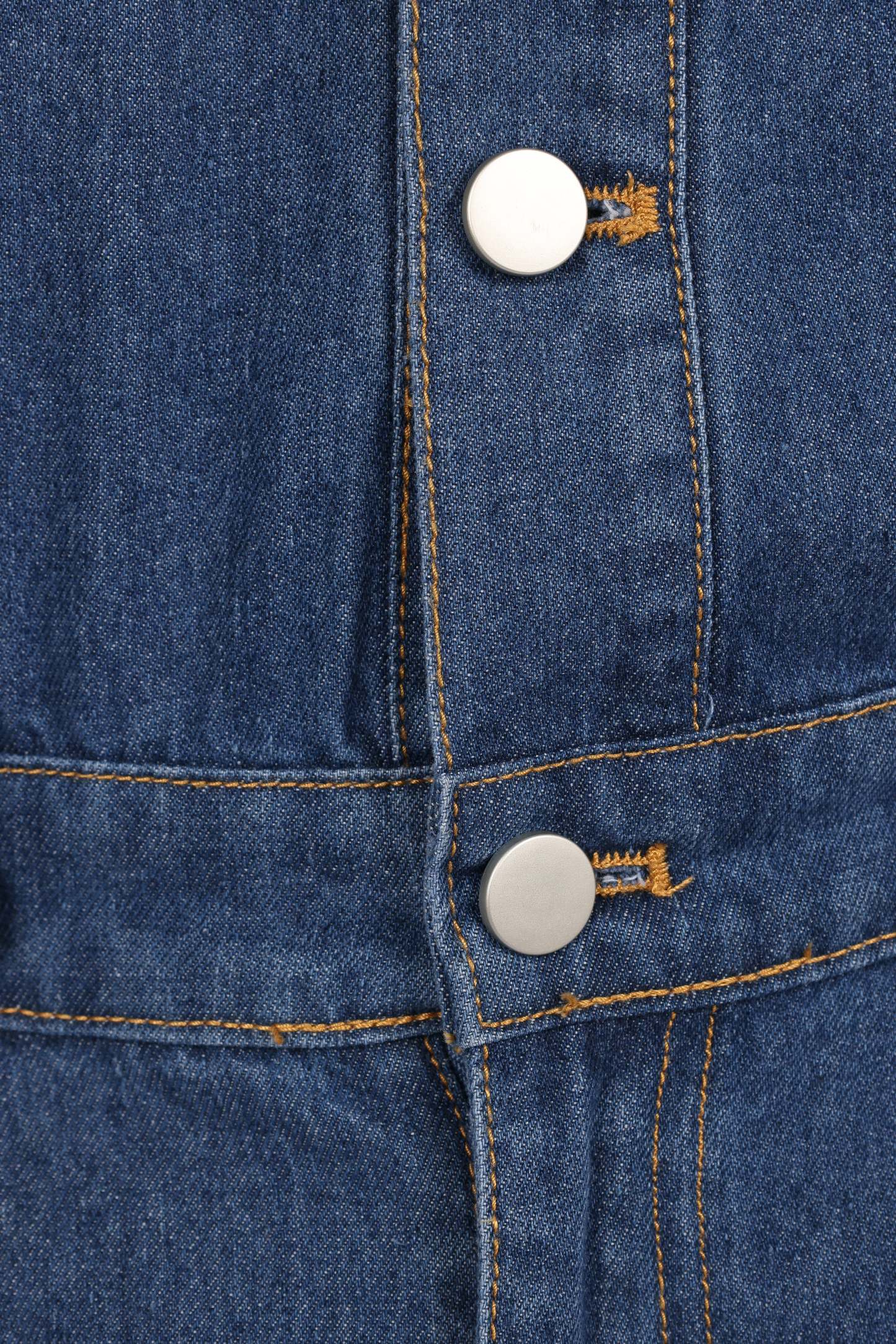 Rosa Denim Jumpsuit - Dark Denim-Sunny Prom