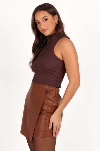 Runie Top - Brown-Sunny Prom