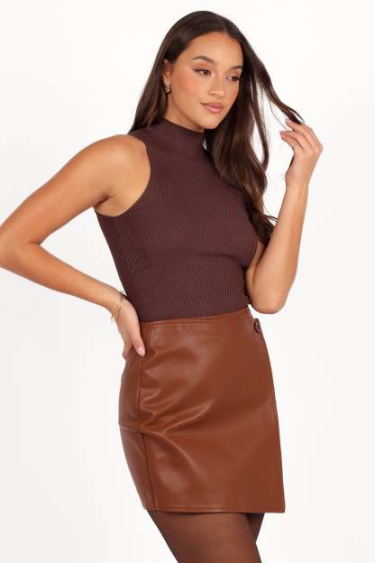 Runie Top - Brown-Sunny Prom