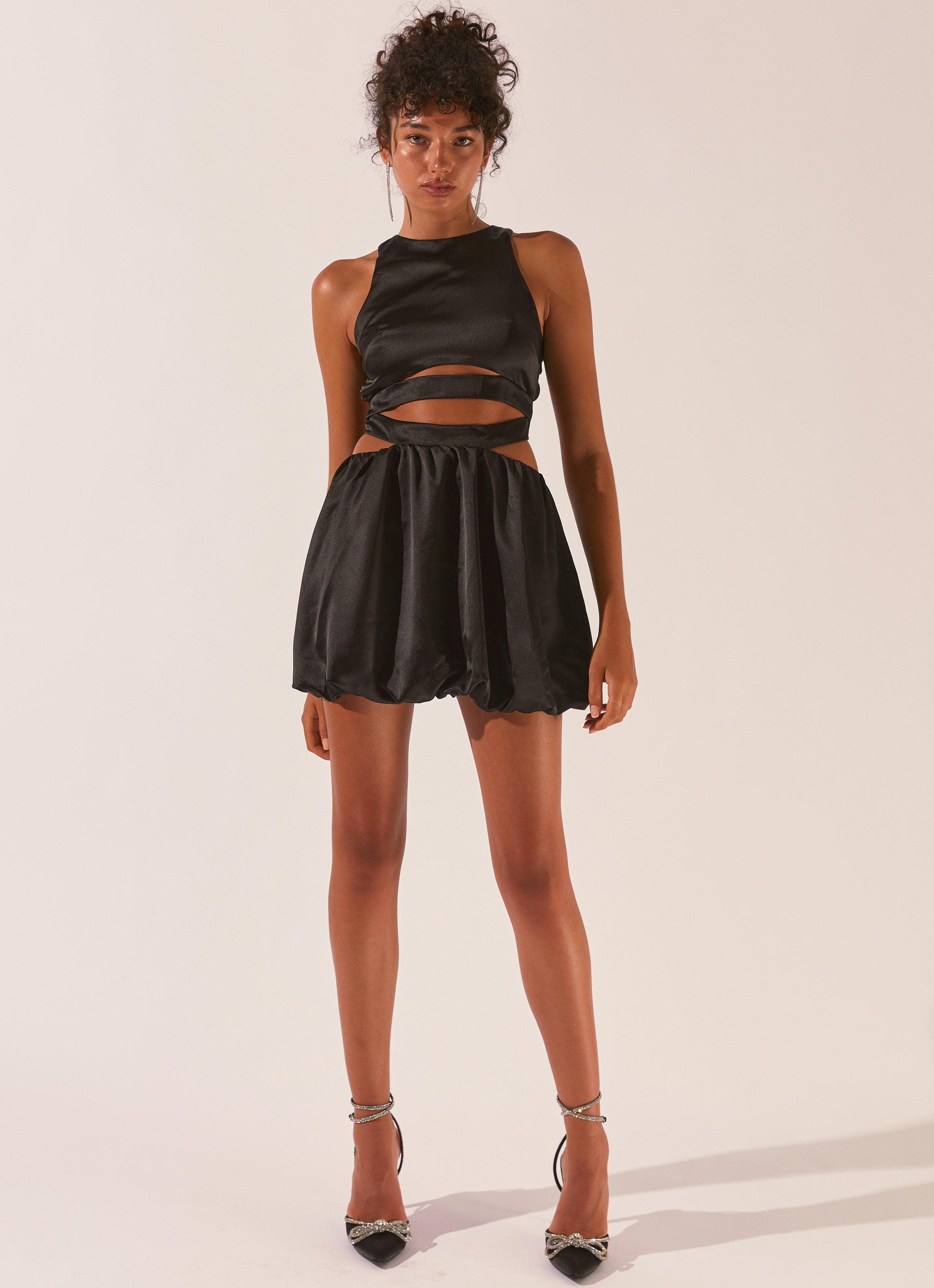 Home With You Mini Dress - Raven-Sunny Prom. All rights reserved.