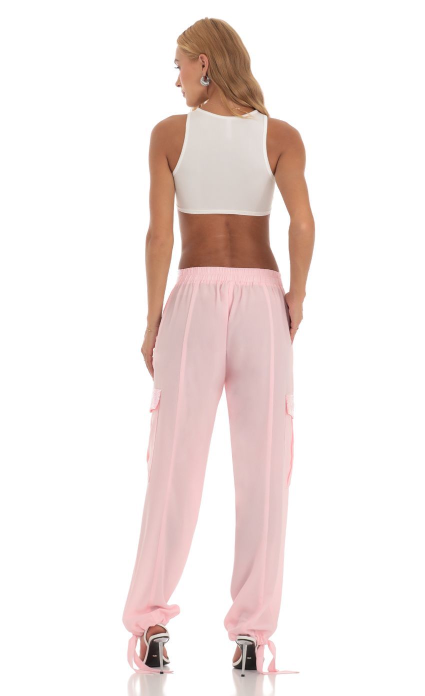Sequin Pants in Pink-Sunny Prom. All rights reserved.