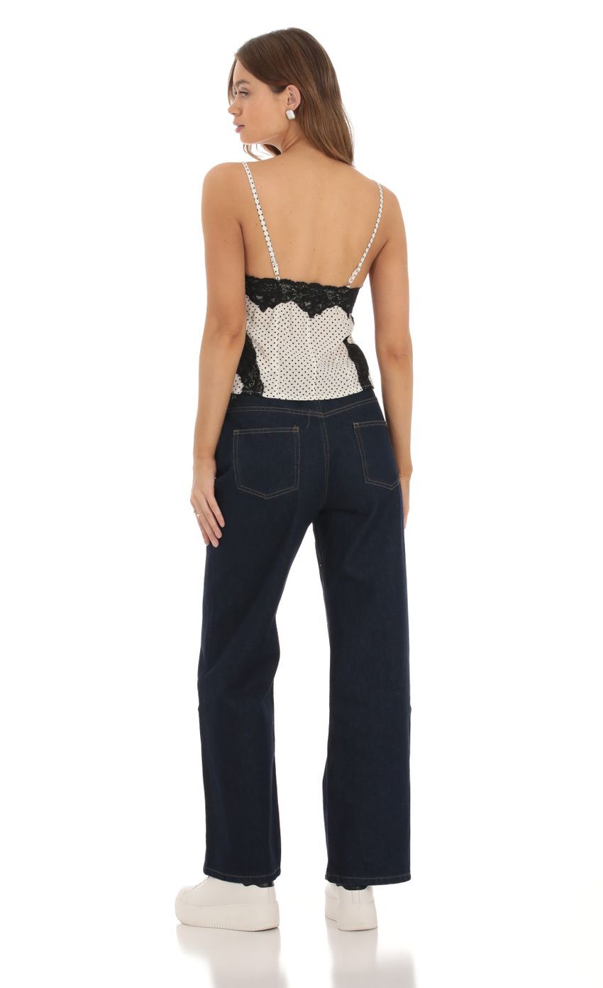 Wide Leg Jeans in Denim-Sunny Prom. All rights reserved.