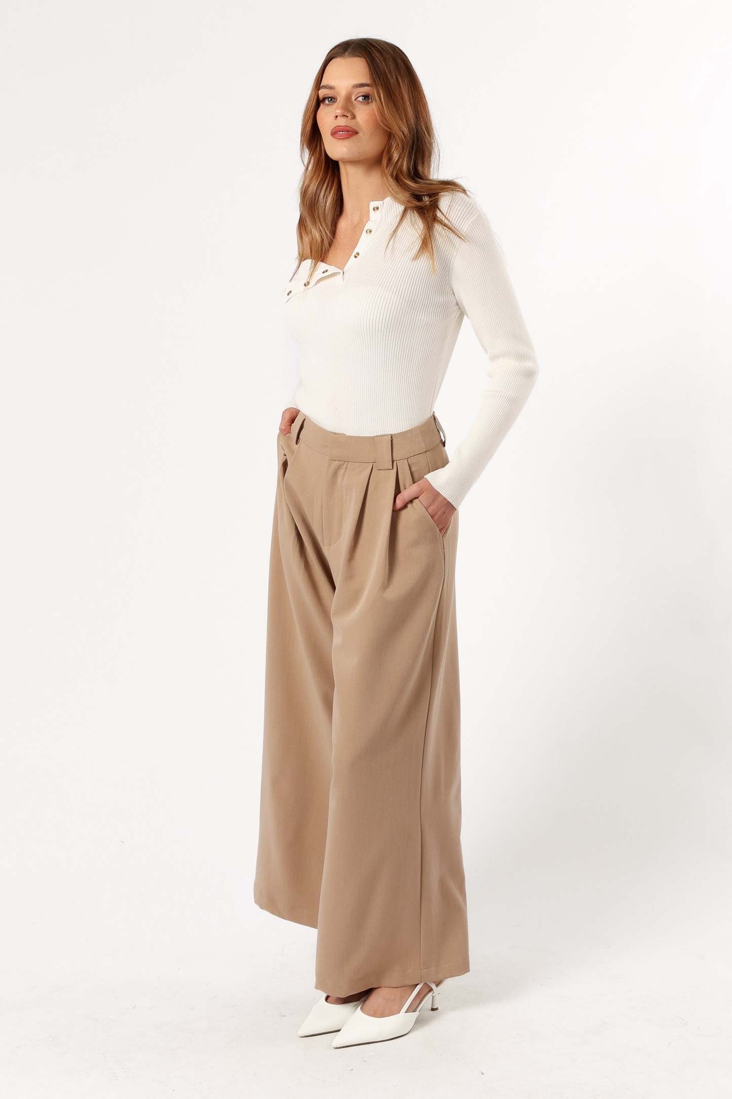 Sadella Pant - Sand-Sunny Prom