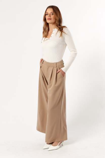 Sadella Pant - Sand-Sunny Prom
