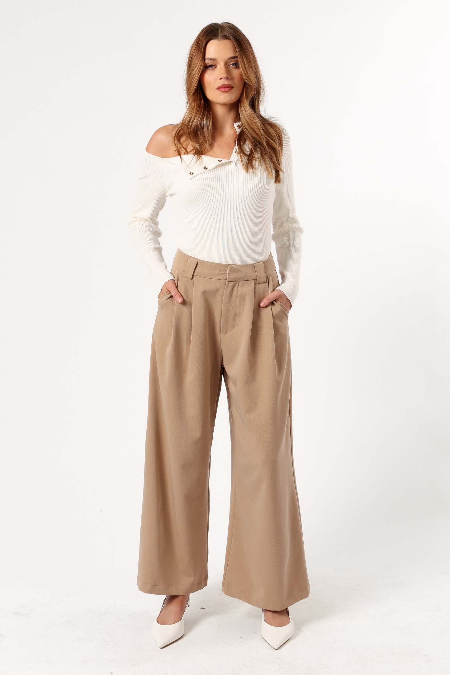 Sadella Pant - Sand-Sunny Prom