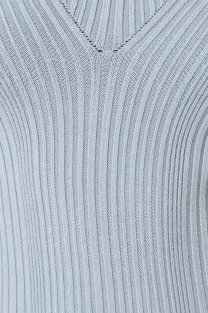 Mattie Long Sleeve Maxi Dress - Blue Grey-Sunny Prom