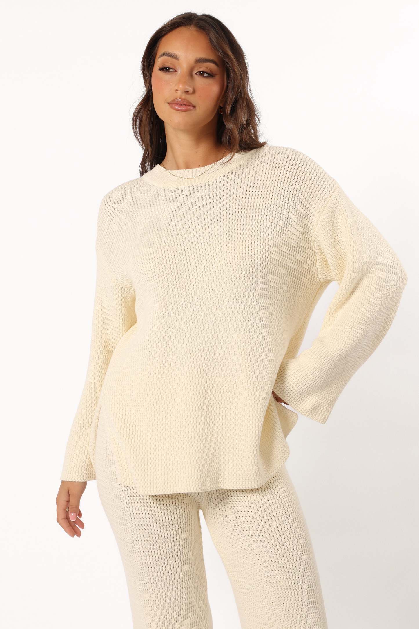 Mckinley Sweater - Cream-Sunny Prom