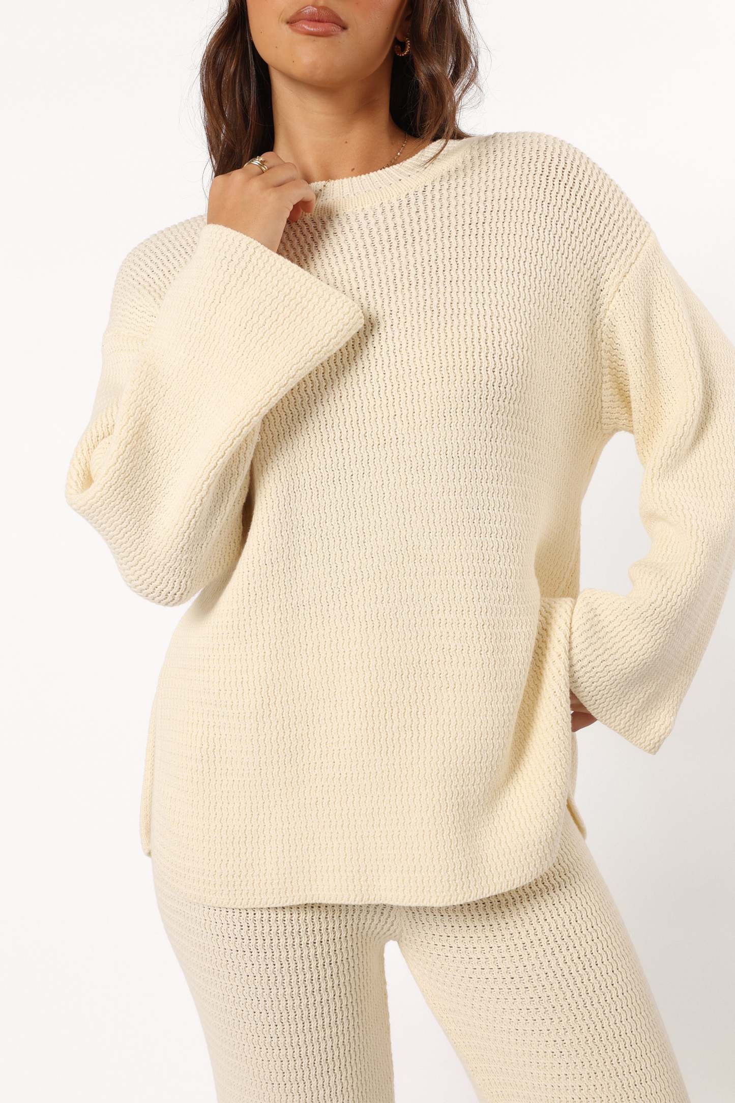 Mckinley Sweater - Cream-Sunny Prom