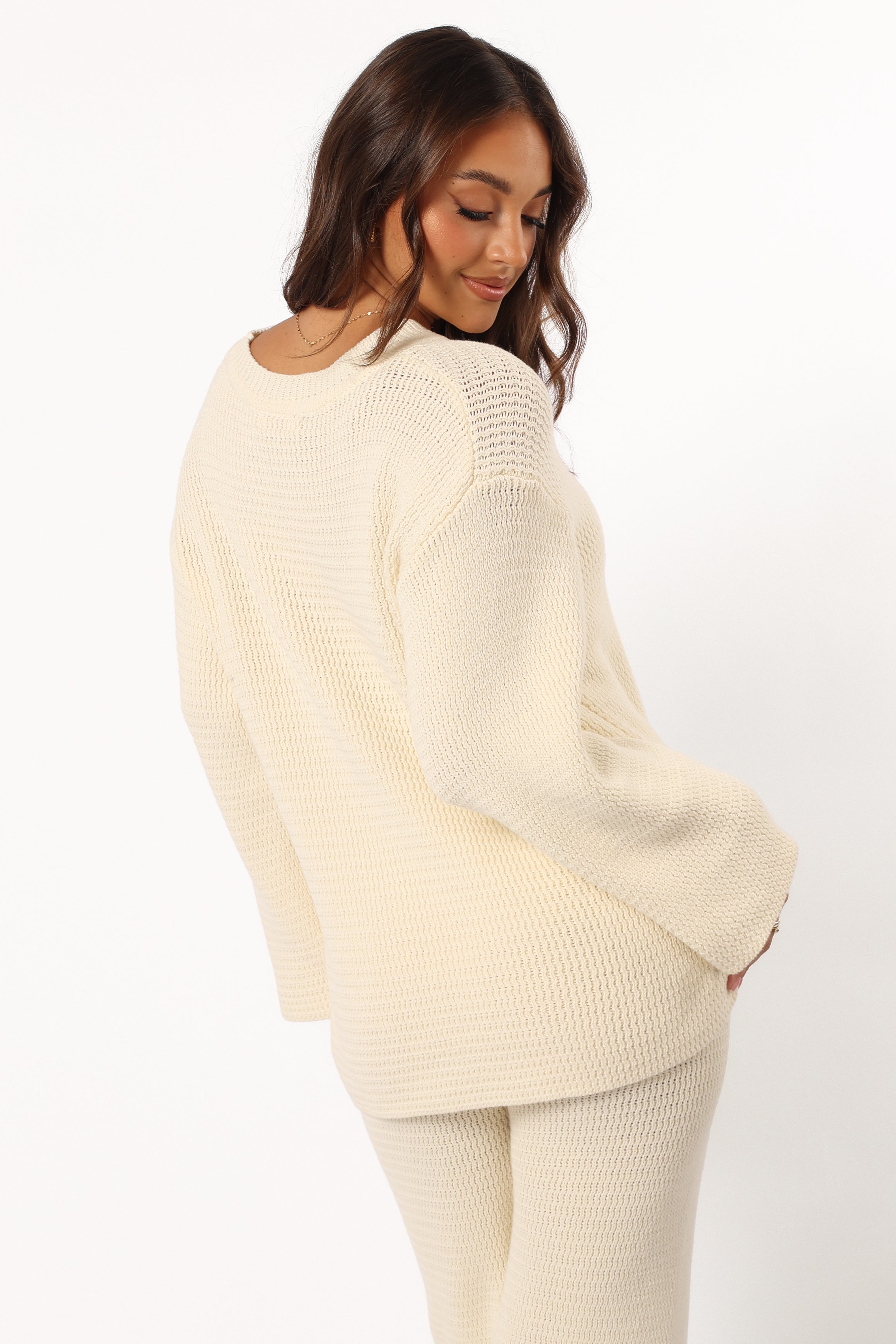 Mckinley Sweater - Cream-Sunny Prom
