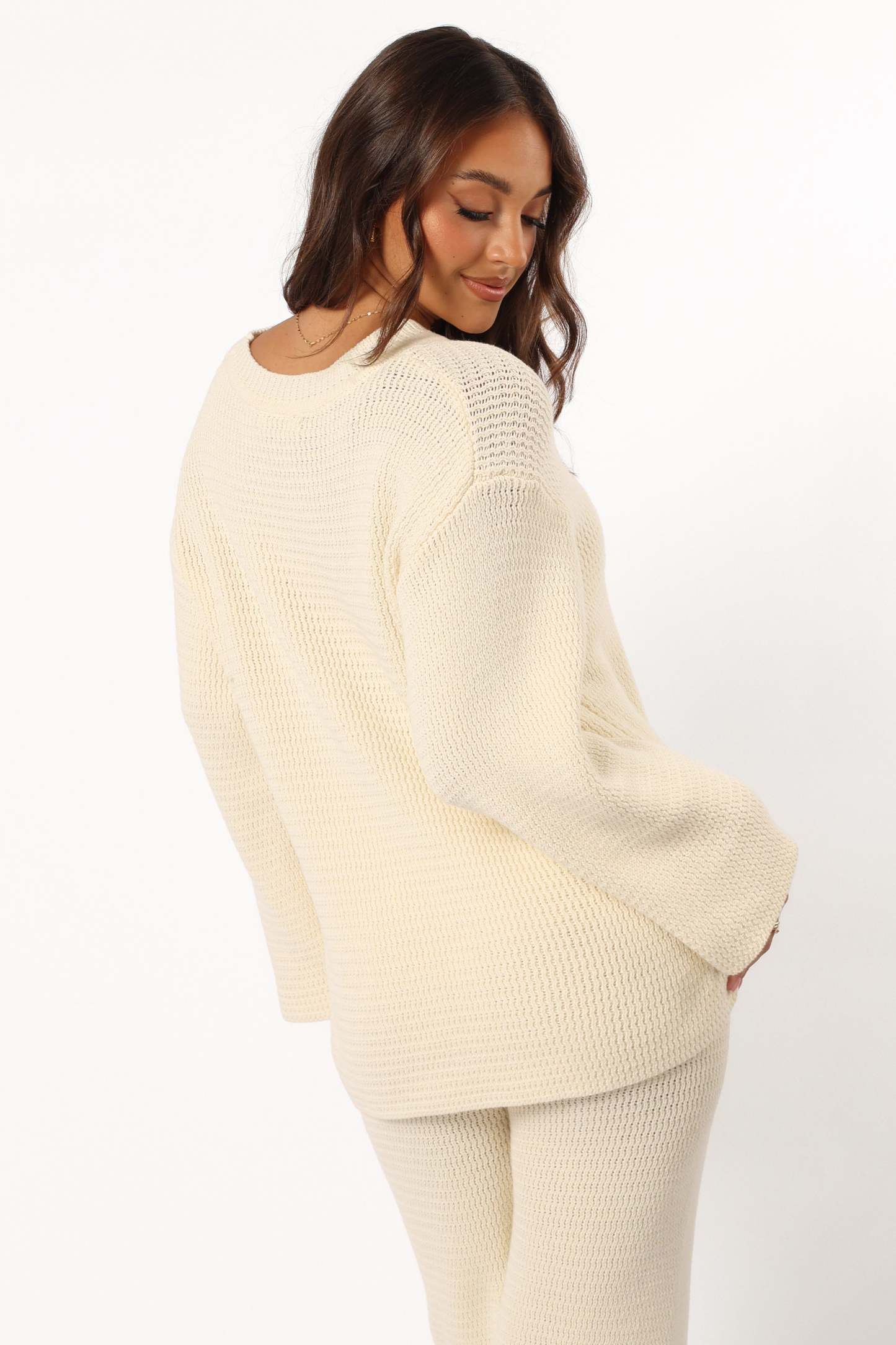 Mckinley Sweater - Cream-Sunny Prom