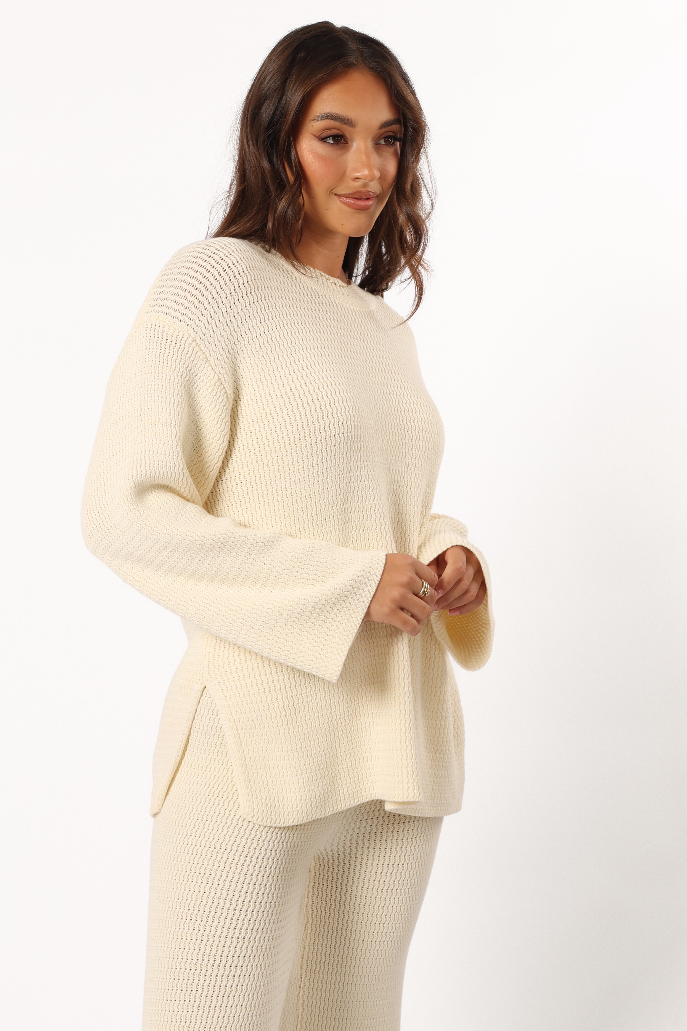Mckinley Sweater - Cream-Sunny Prom