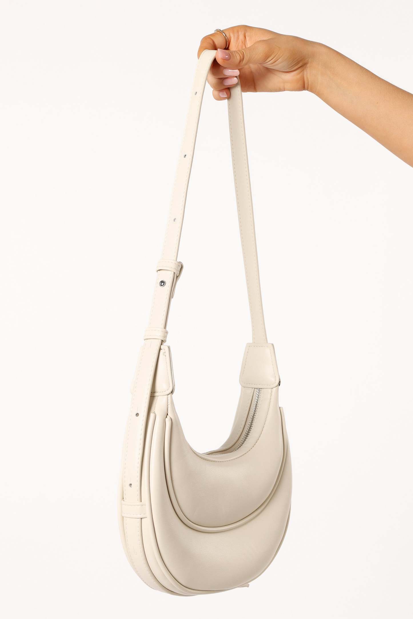 Deetz Shoulder Bag - Cream-Sunny Prom
