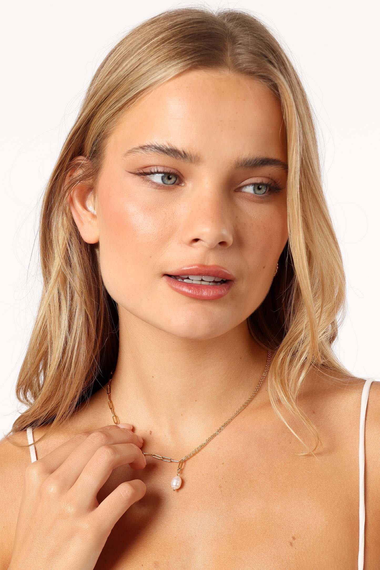 Ema Necklace - Gold-Sunny Prom
