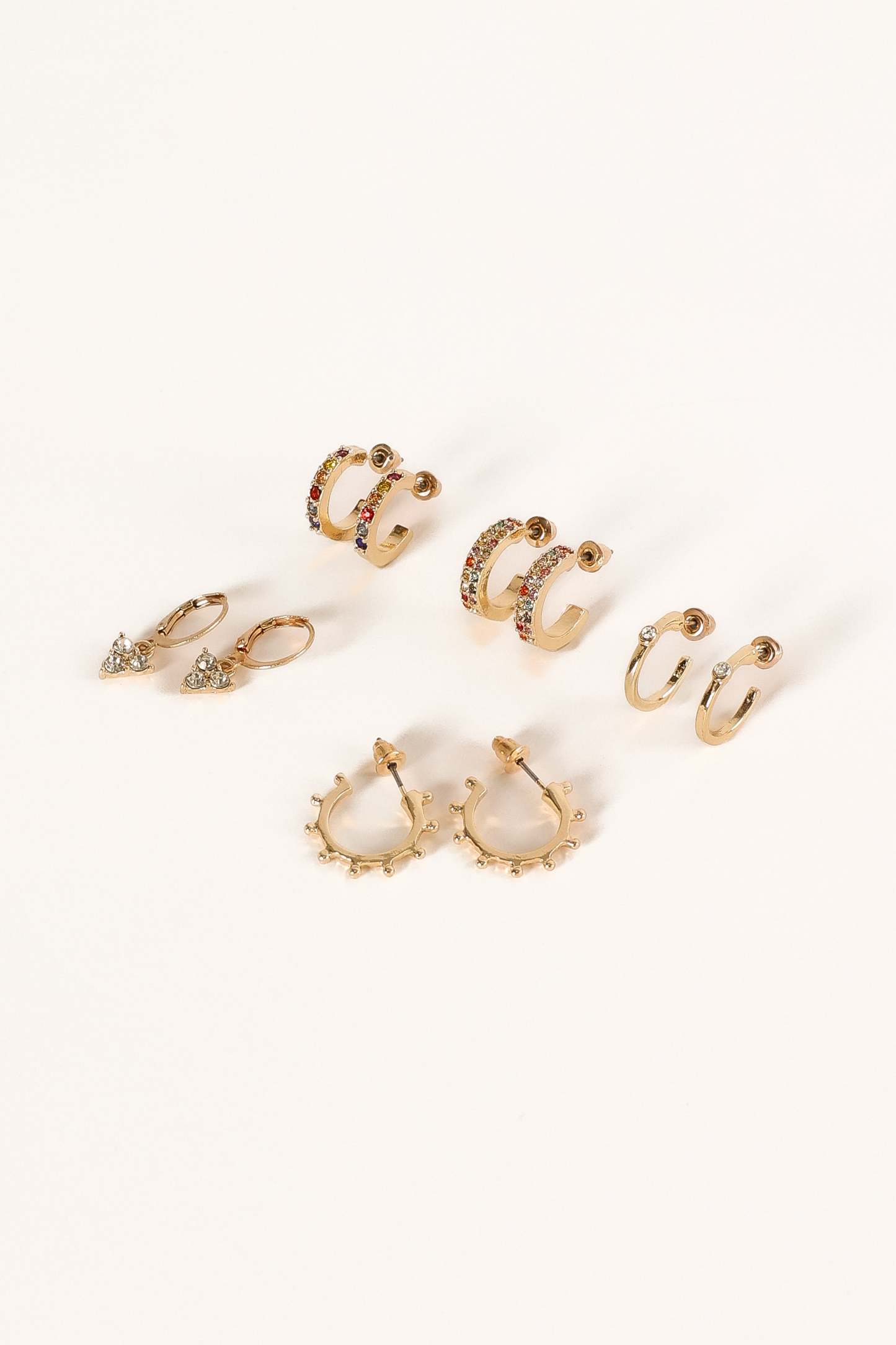 Felix 5 Pack Earring Set - Multi-Sunny Prom