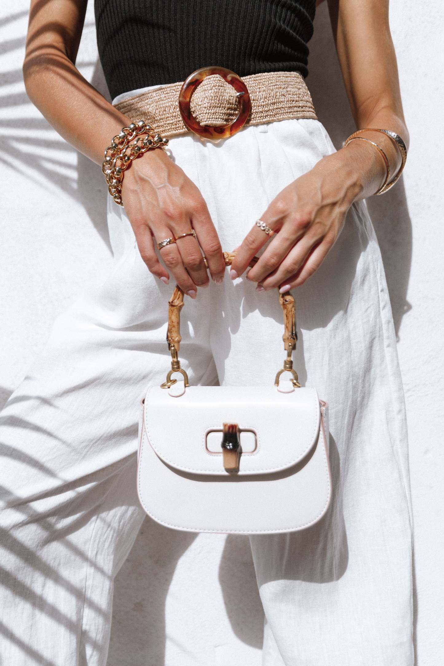 Gigi Bag - White-Sunny Prom