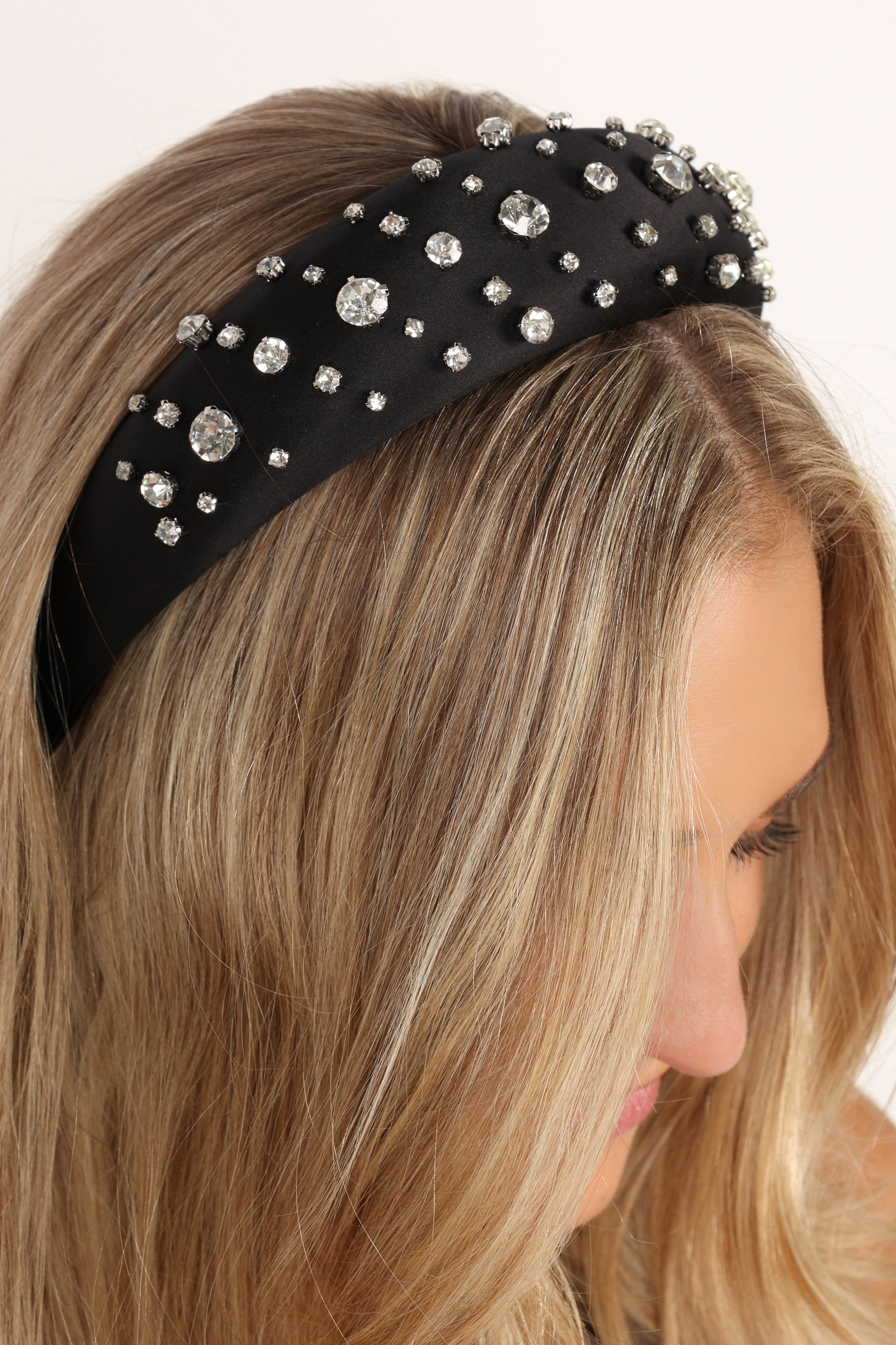 Gigi Headband - Black-Sunny Prom