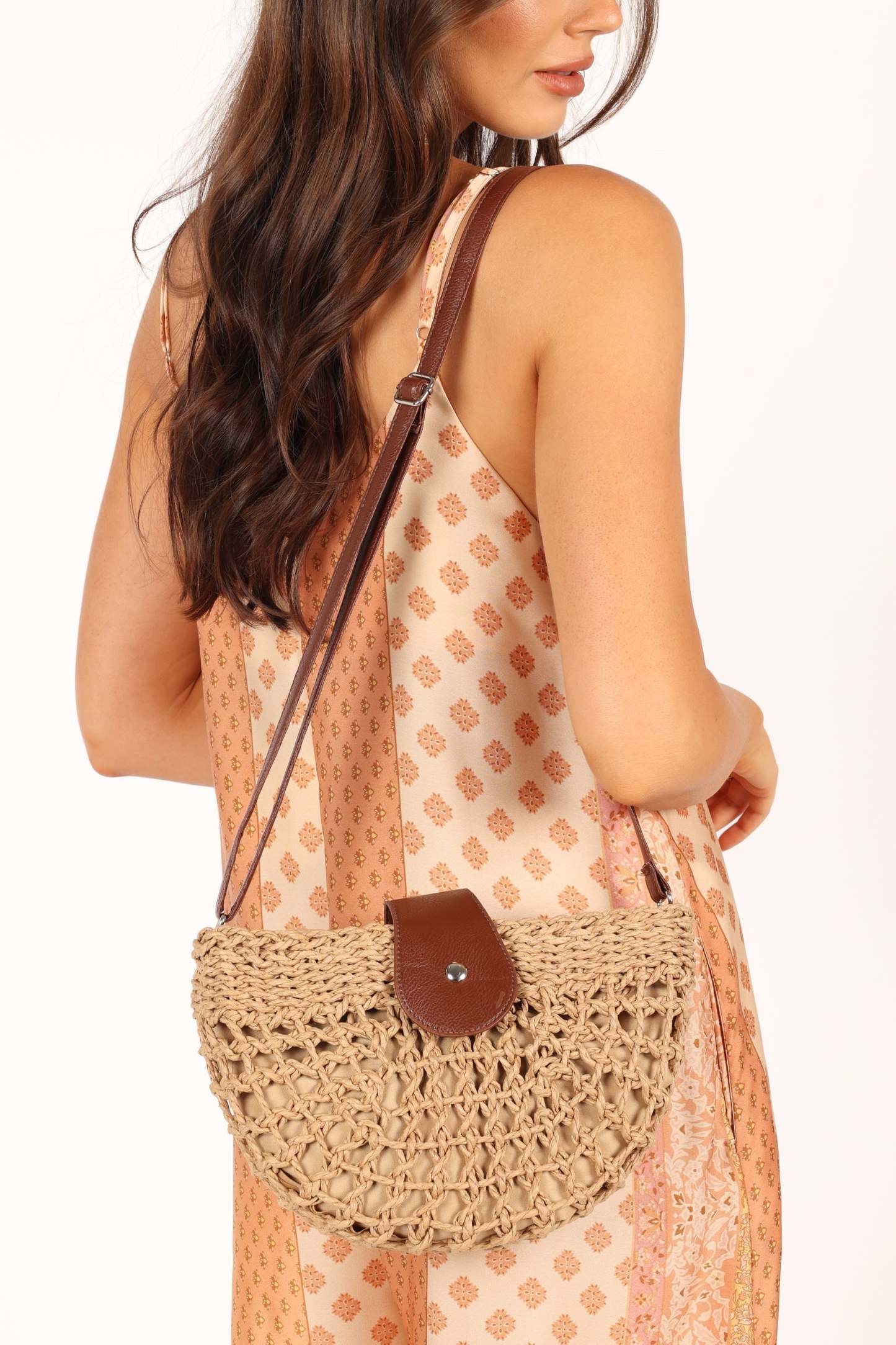 Isle Straw Crossbody Bag - Natural-Sunny Prom