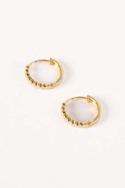 Lauren Earrings - Gold-Sunny Prom