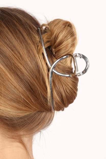 Linda Hair Clip - Silver-Sunny Prom