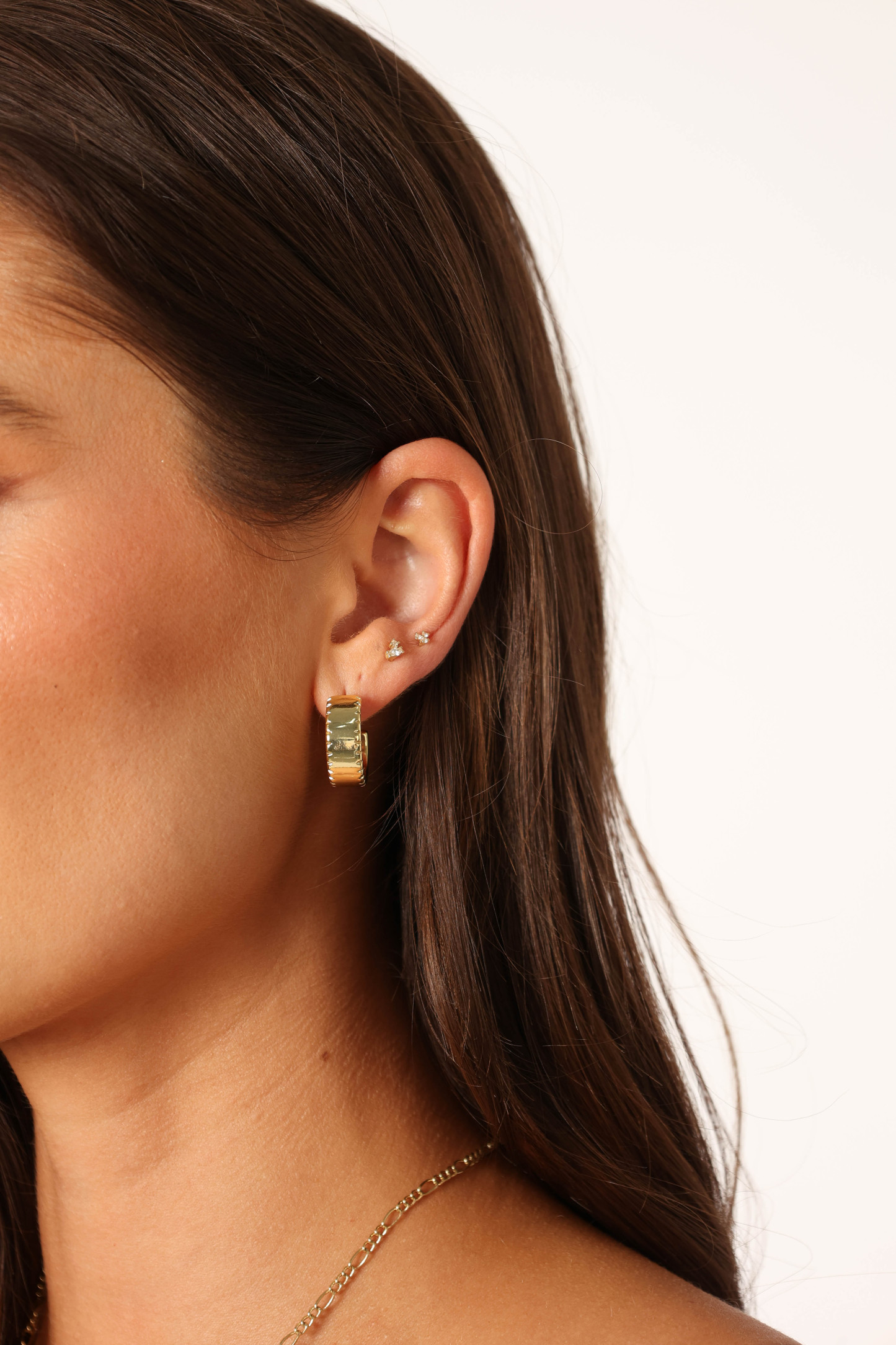 Marley Hoop Earrings - Gold-Sunny Prom