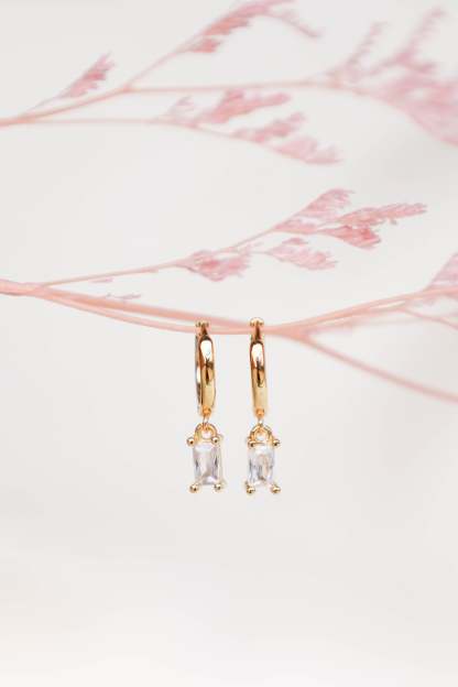 Sadie Drop Earrings - Gold-Sunny Prom
