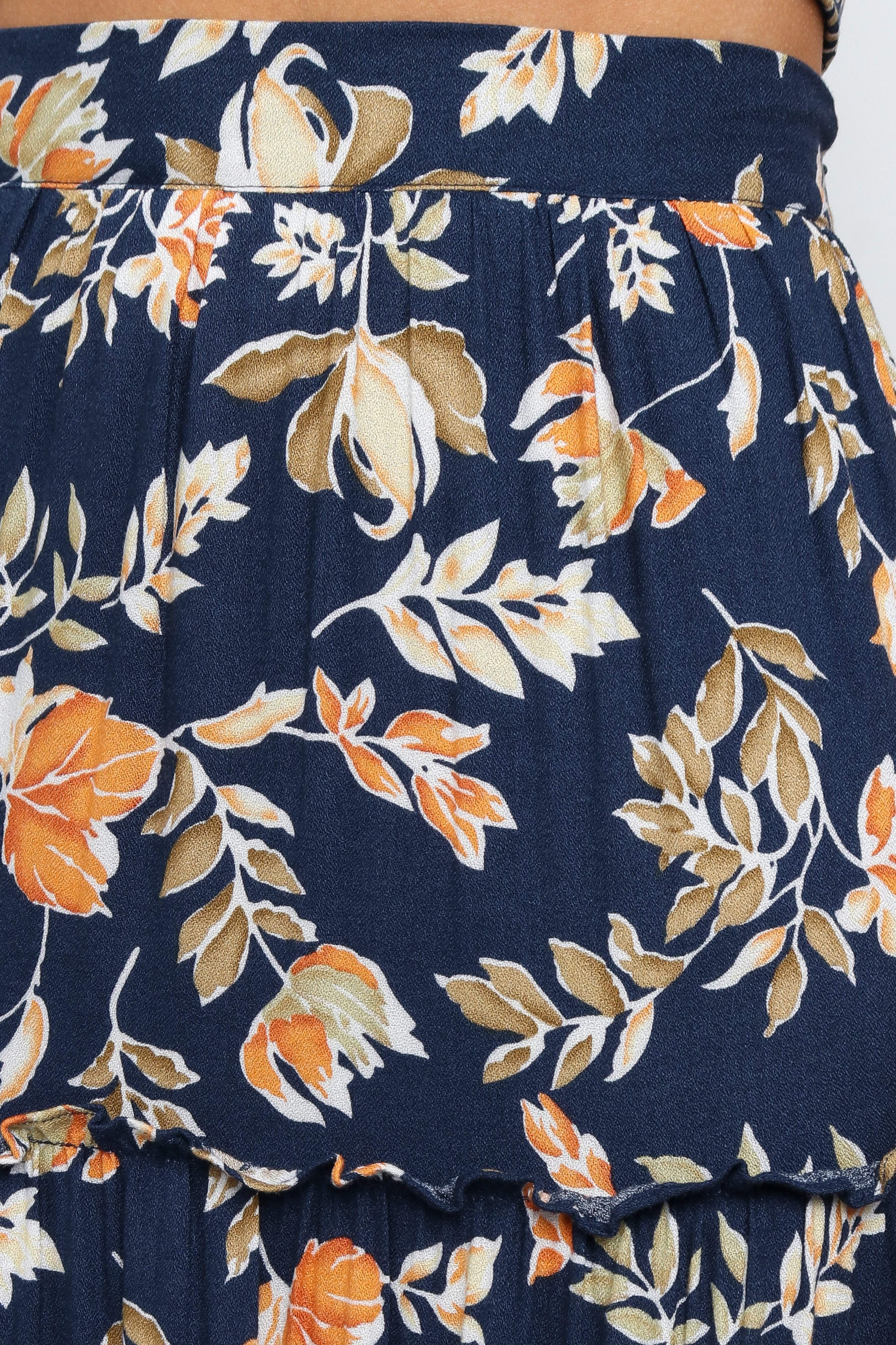 Deaville Skirt - Navy-Sunny Prom