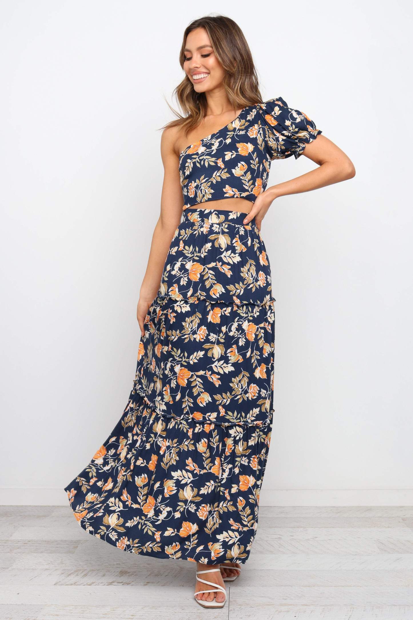 Deaville Skirt - Navy-Sunny Prom