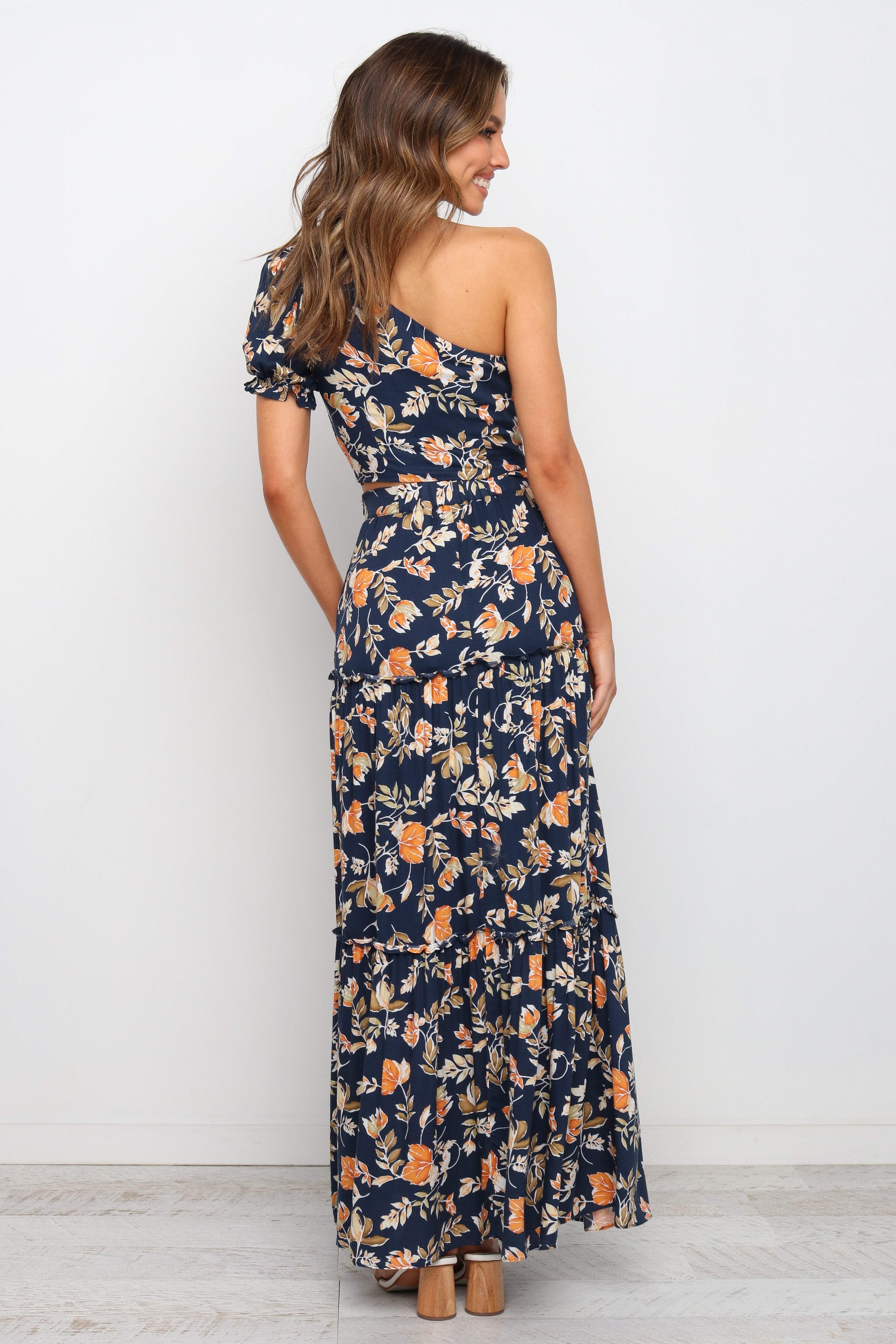 Deaville Skirt - Navy-Sunny Prom
