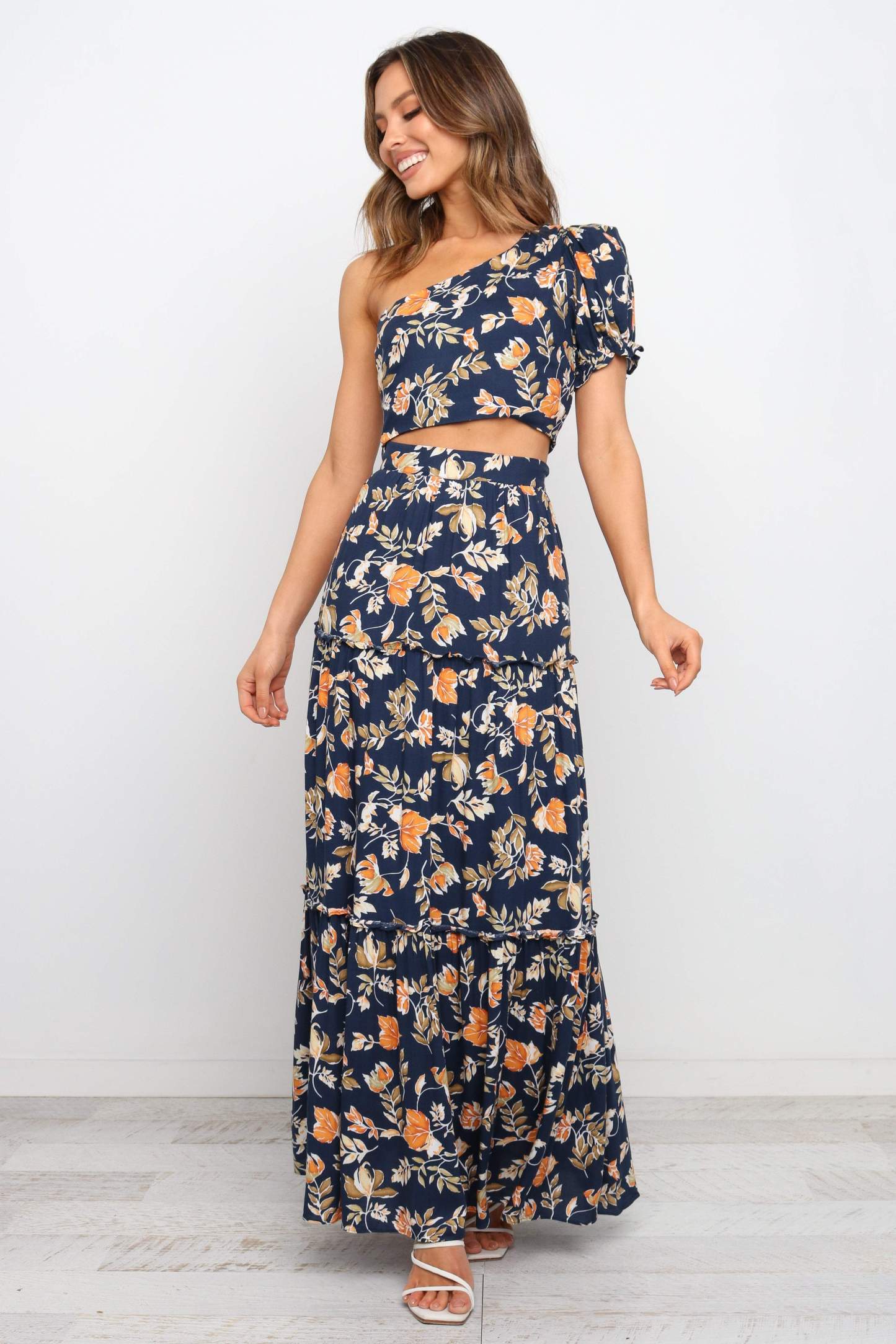 Deaville Skirt - Navy-Sunny Prom