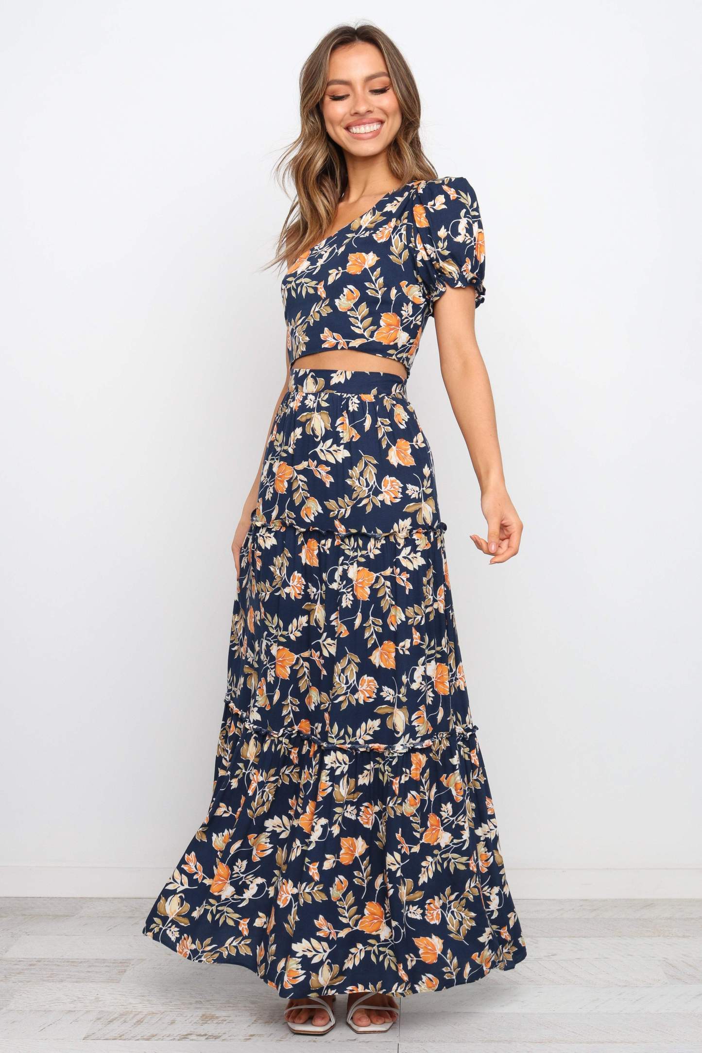 Deaville Skirt - Navy-Sunny Prom