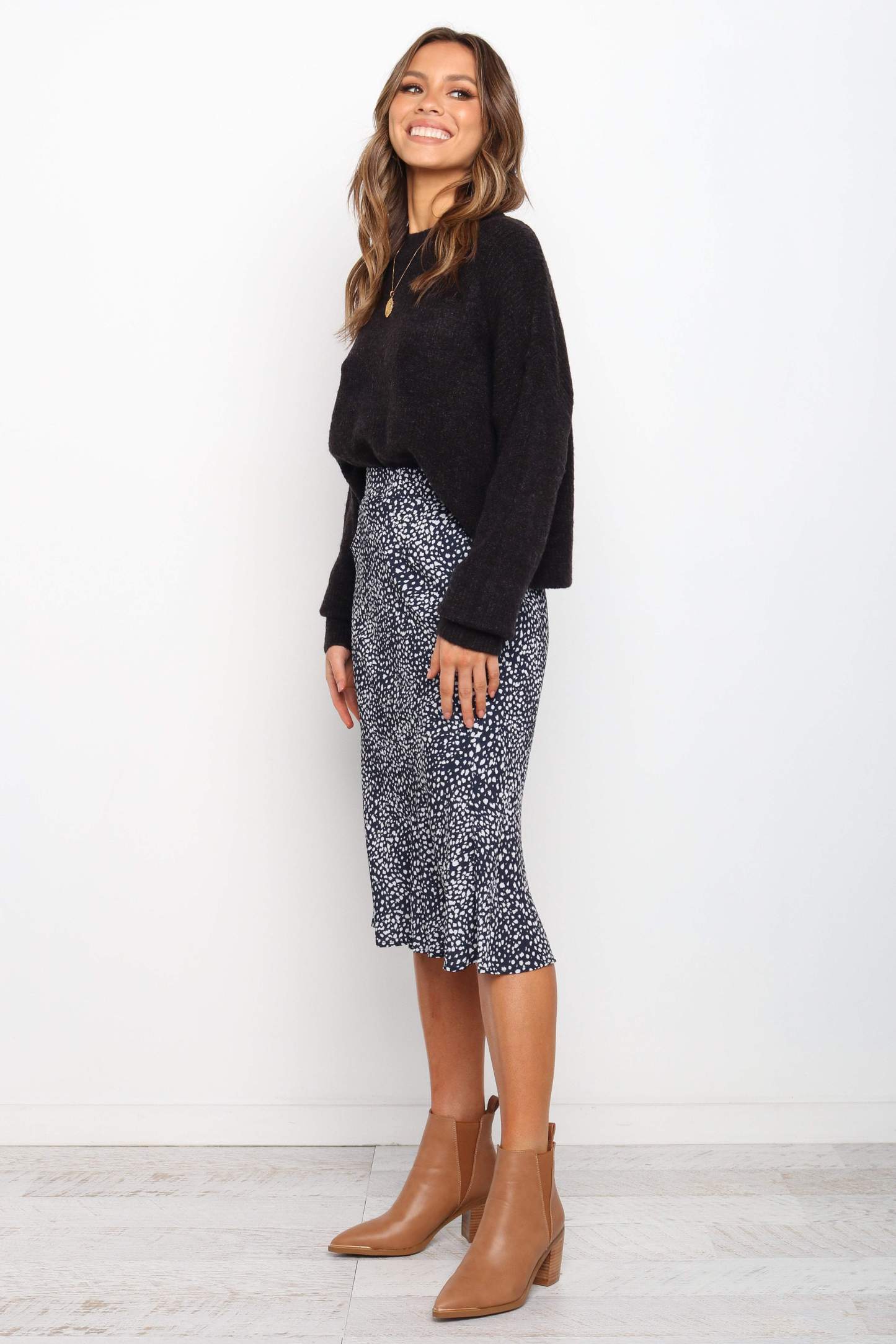 Falco Skirt - Navy-Sunny Prom