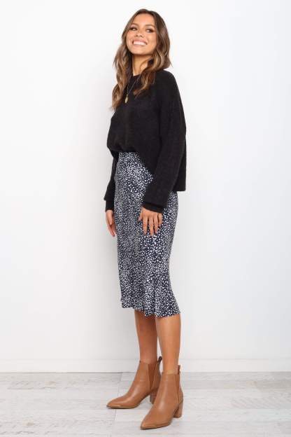 Falco Skirt - Navy-Sunny Prom