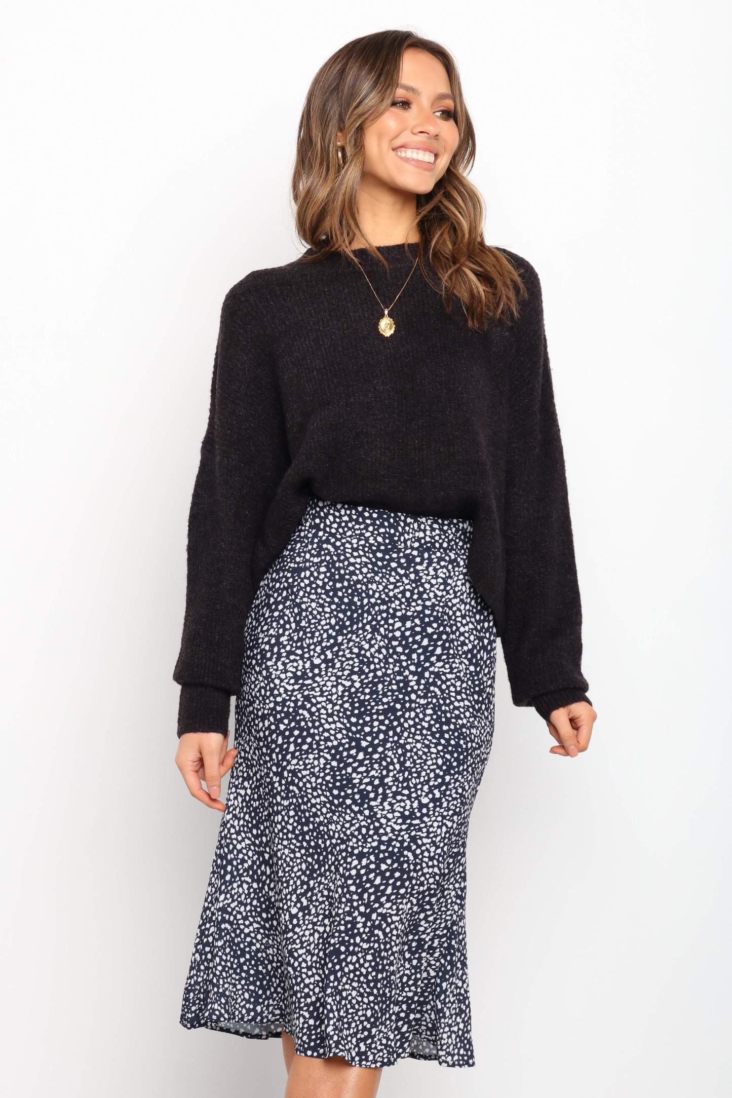 Falco Skirt - Navy-Sunny Prom