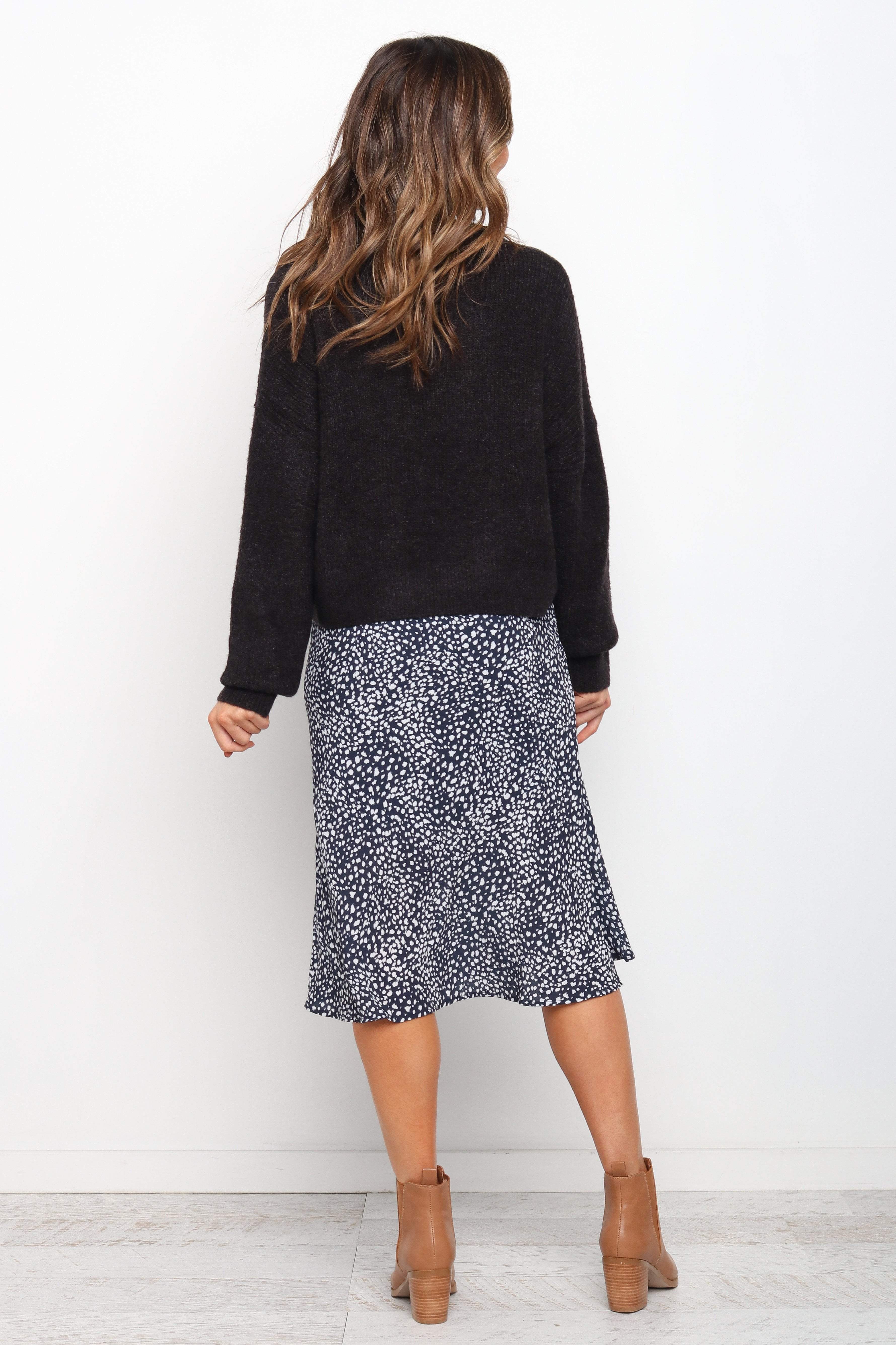 Falco Skirt - Navy-Sunny Prom